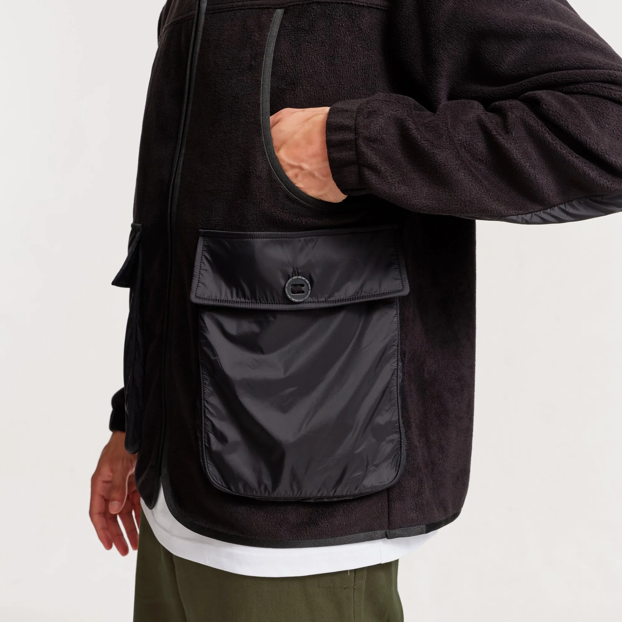 Summit Fleece Black Casual Outdoor Overnight Trip