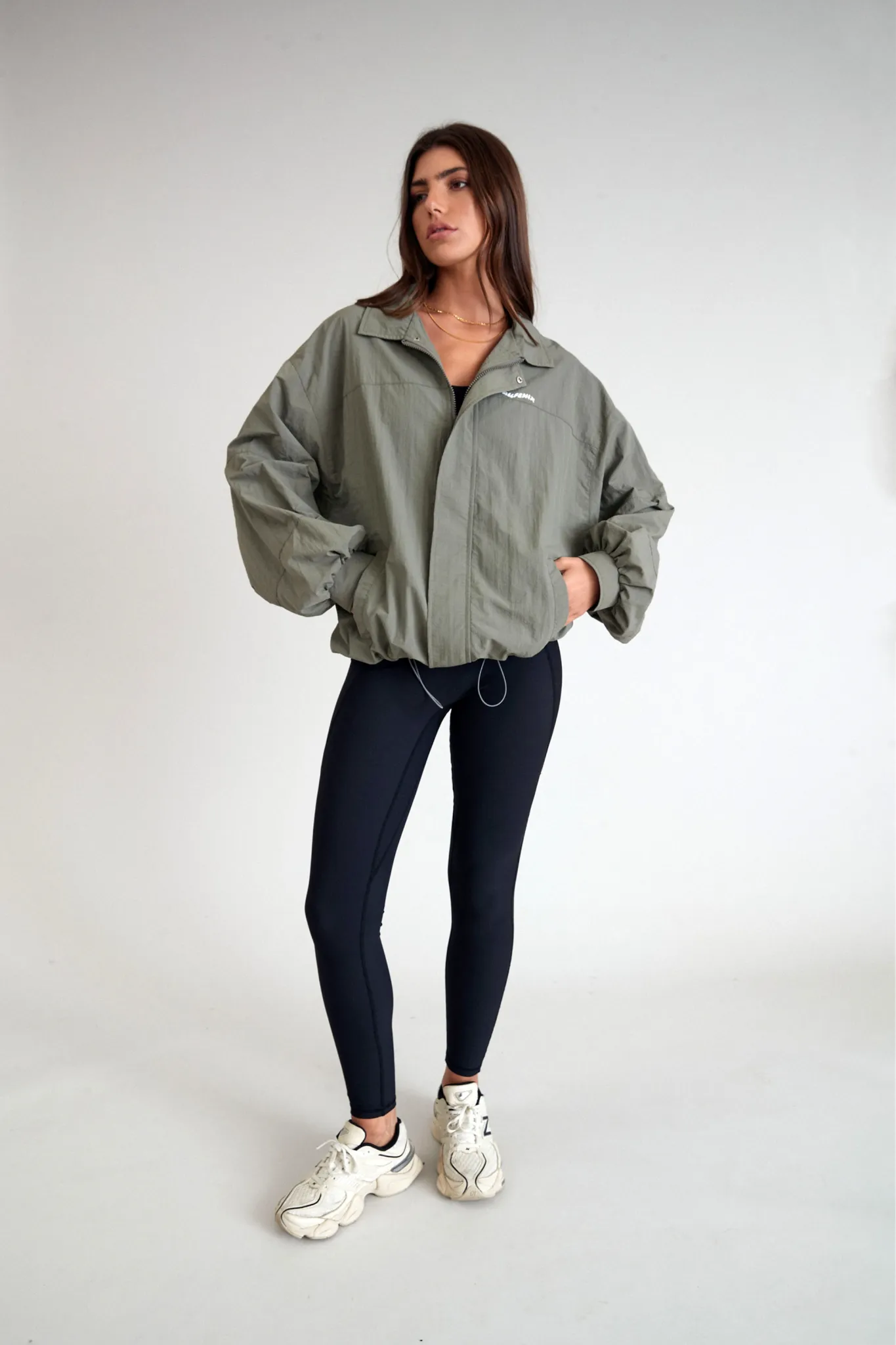 Detachable Lining Sunny Spray Full Zip Jacket