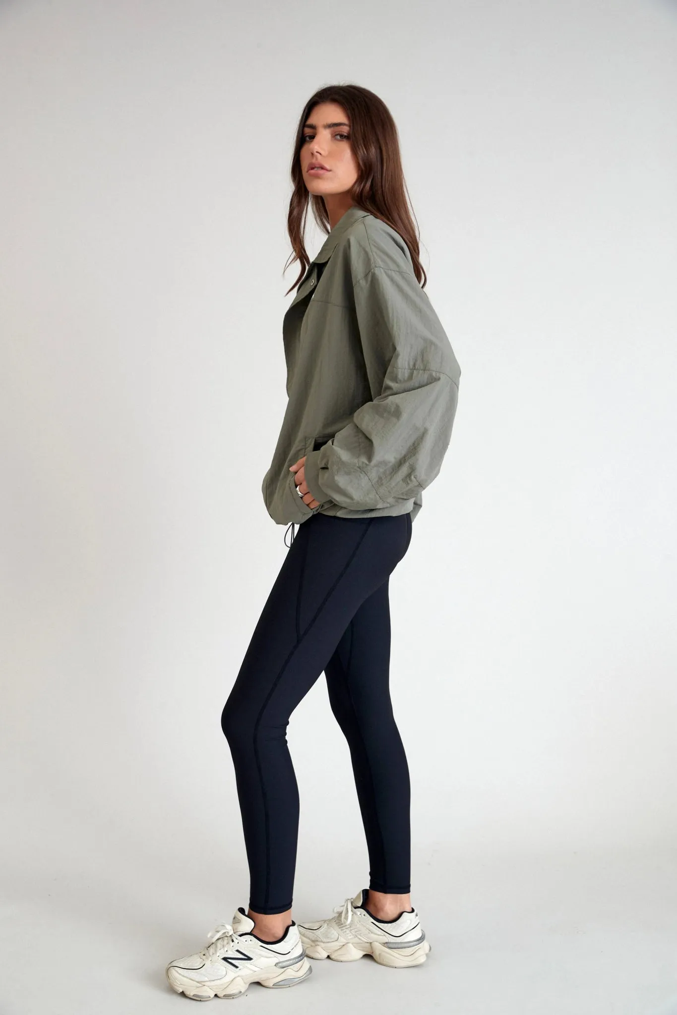 Oversized Fit Sunny Spray Full Zip Jacket