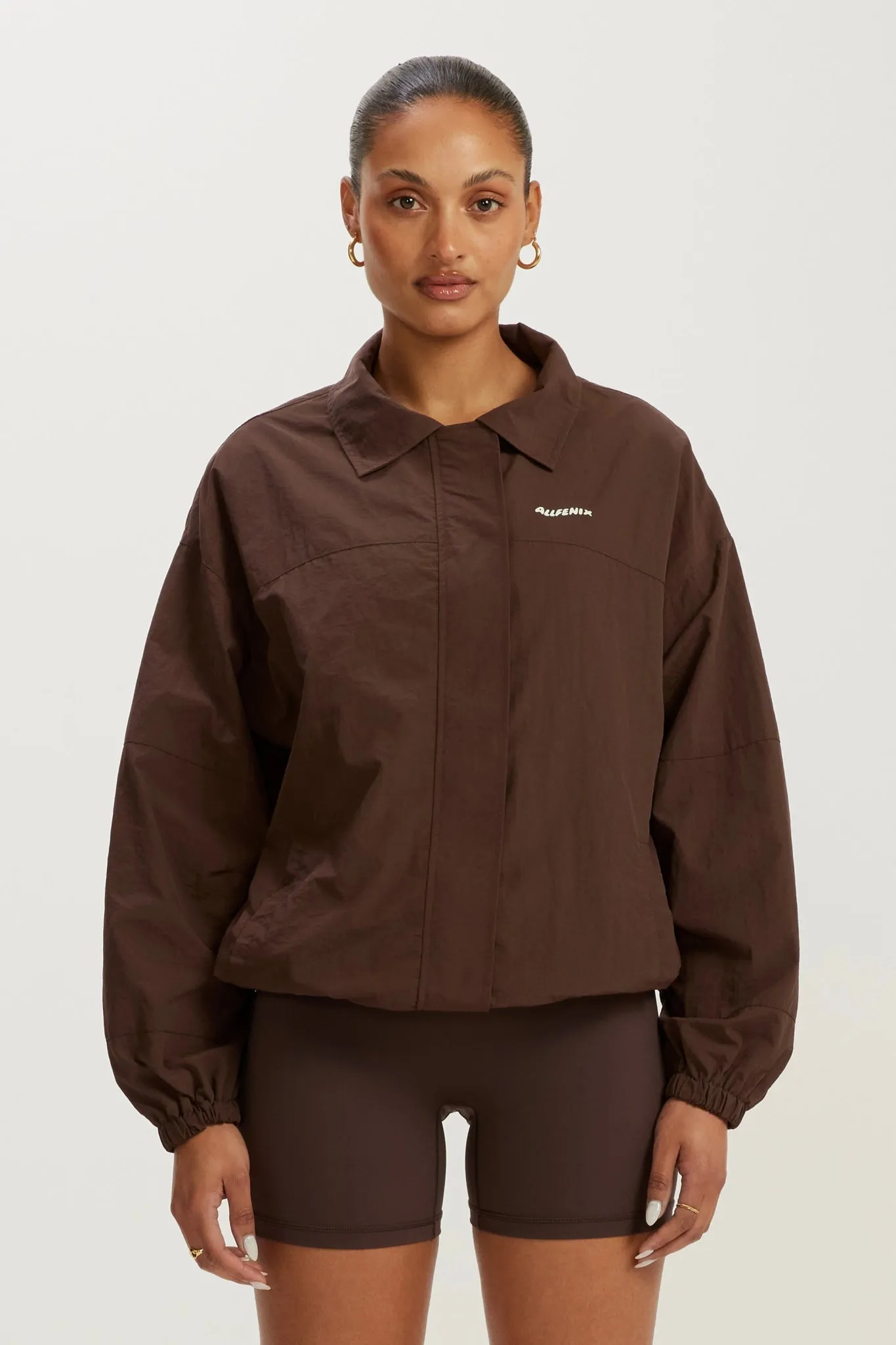 Modular Design AbrasionResistantSurface Sunny Spray Full Zip Jacket