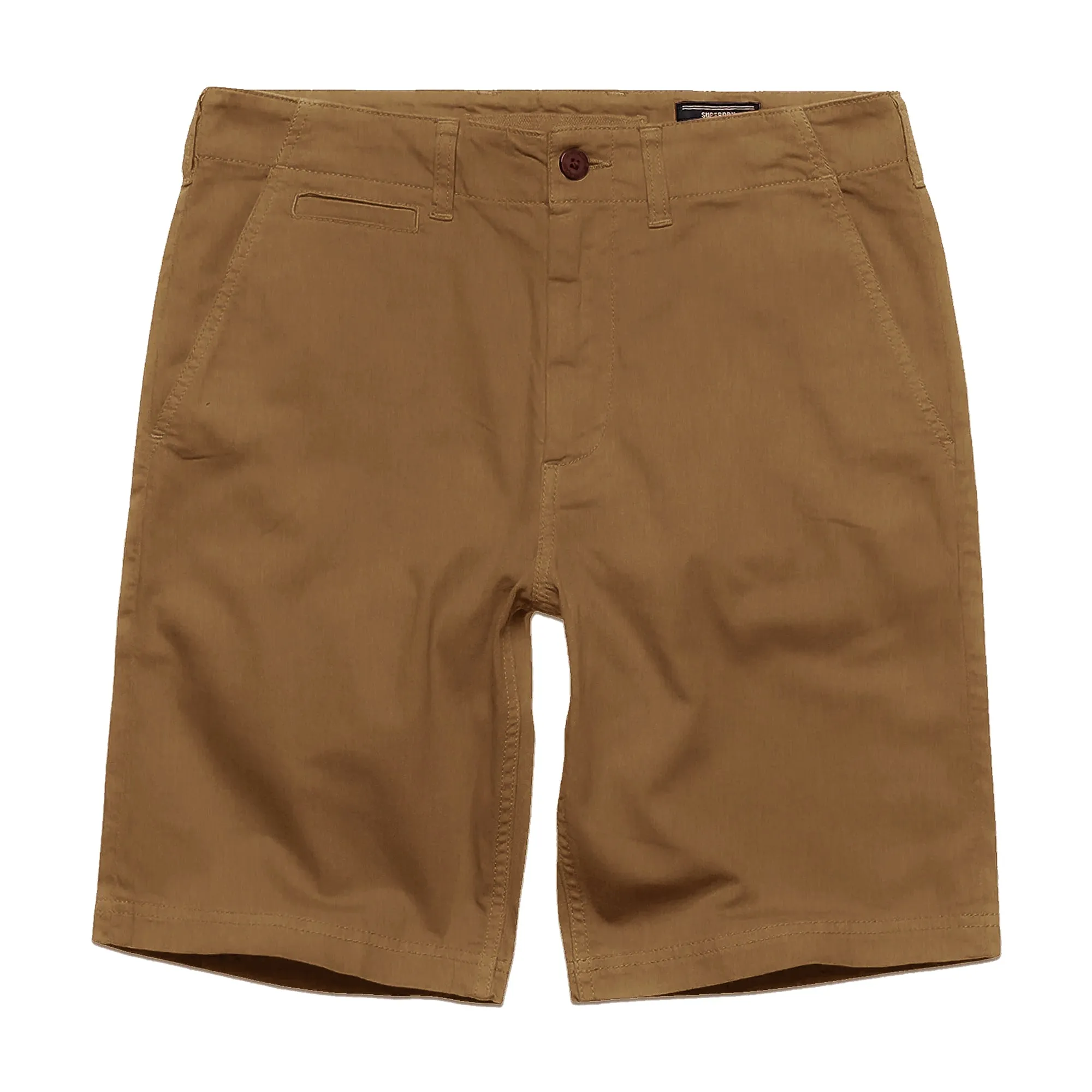 runners Superdry Vintage Officer Chino Shorts - Sandstone