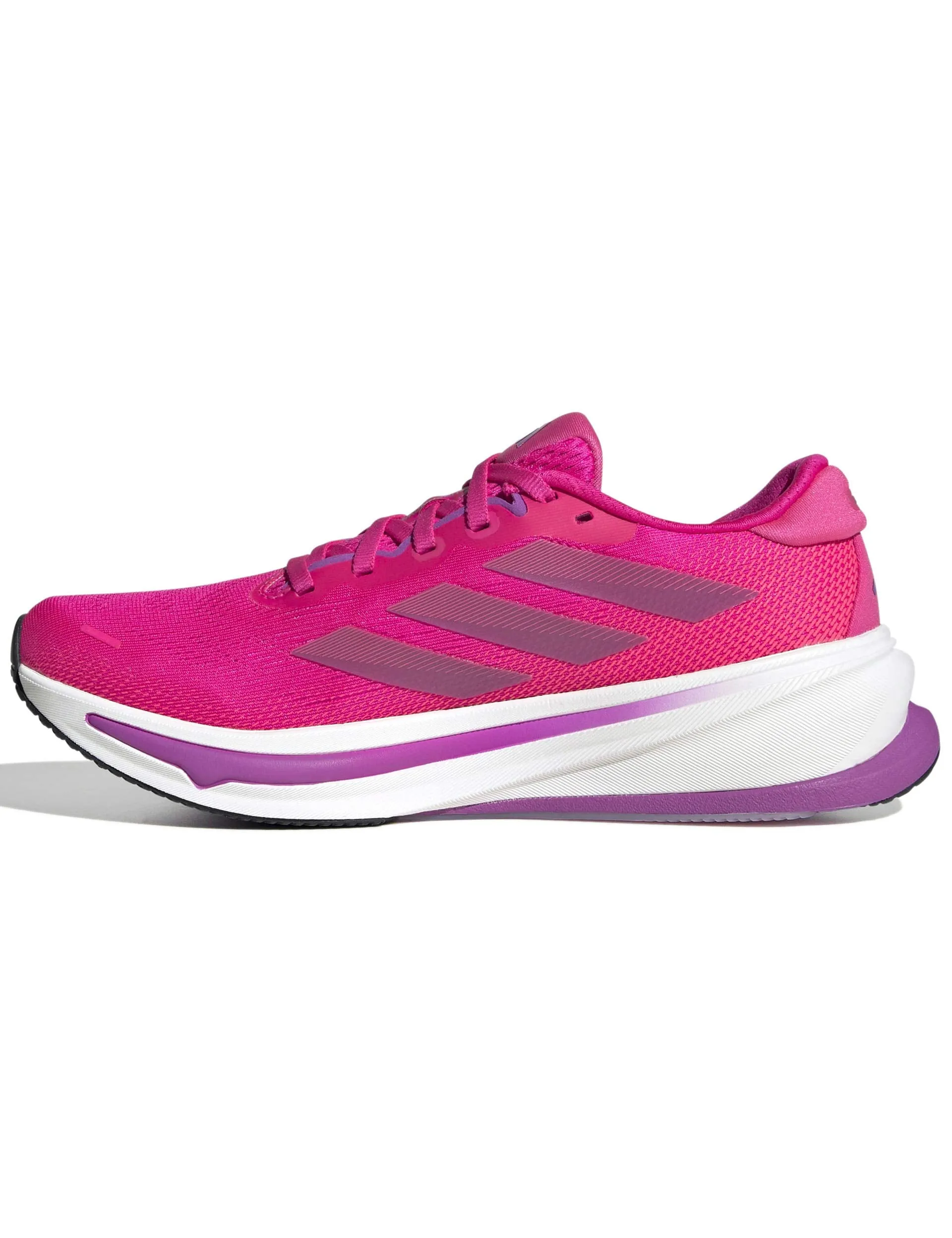 Dual Density Foam Layering Multi Layer Cushion Supernova Rise 2 Running Shoes - Shock Pink/Purple Burst/Lucid Pink