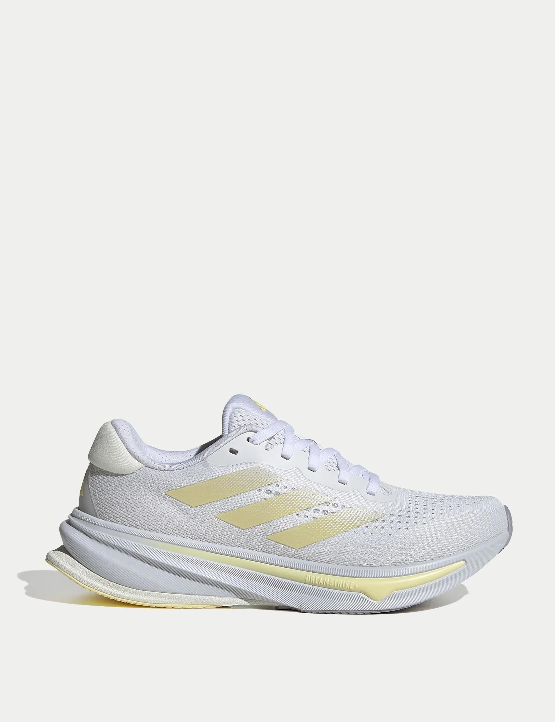 Sturdy Supernova Rise Running Shoes - Cloud White/Zero Metallic/Almost Yellow