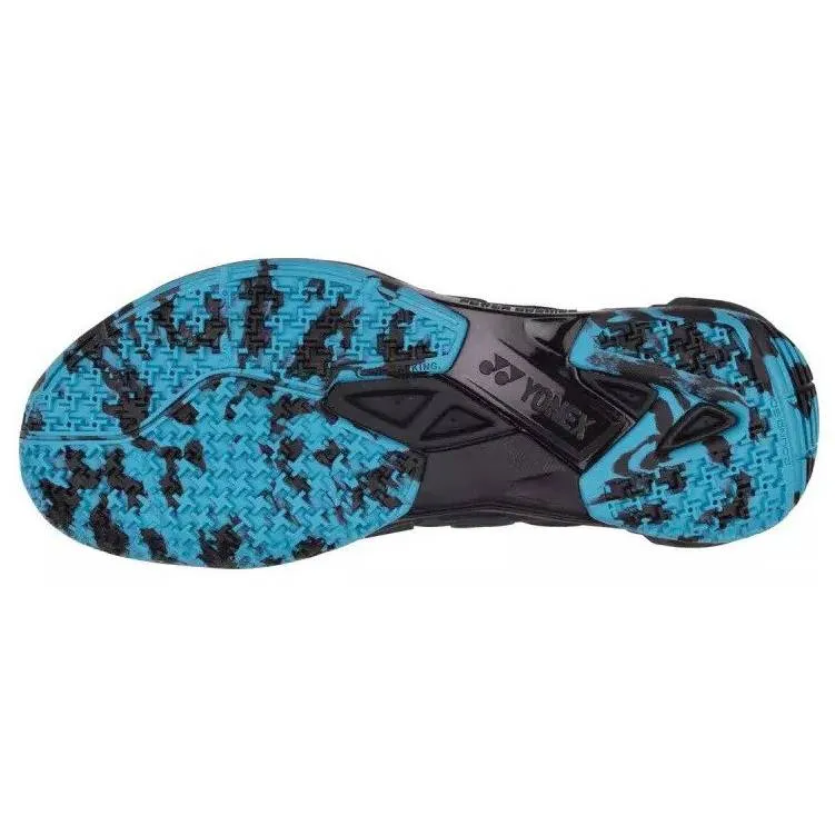 Dynamic Heel Counter Yonex Power Cushion Cascade Drive 2 Men's Indoor Court Shoe (Clear Black)