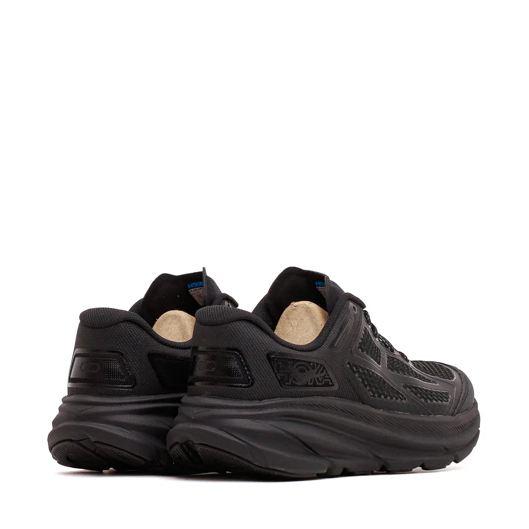 easy - to - clean - design shoes Hoka One One Men Clifton 9 Carbon Black 1155370-BBNB