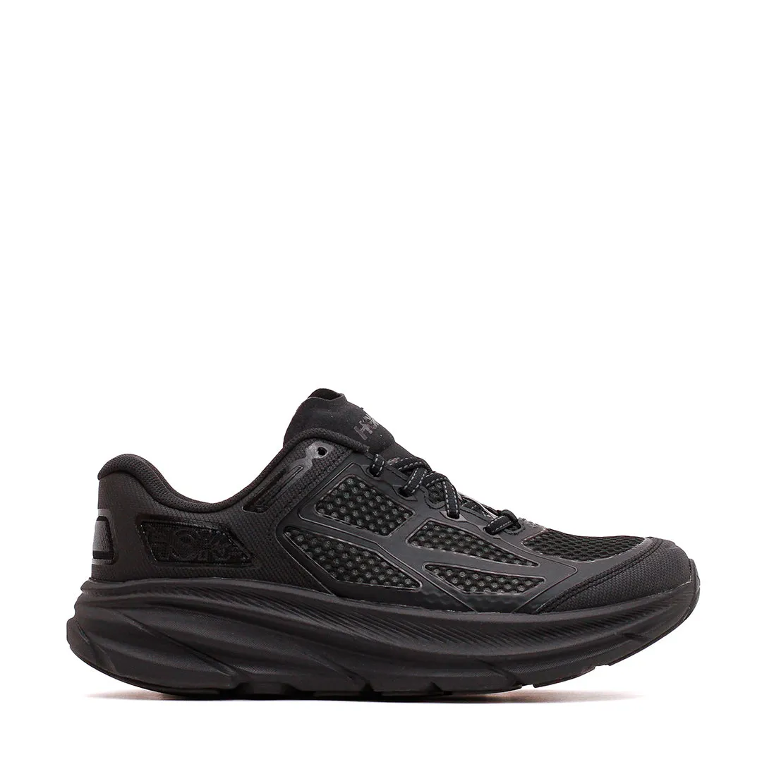 Stair Workout Hoka One One Men Clifton 9 Carbon Black 1155370-BBNB