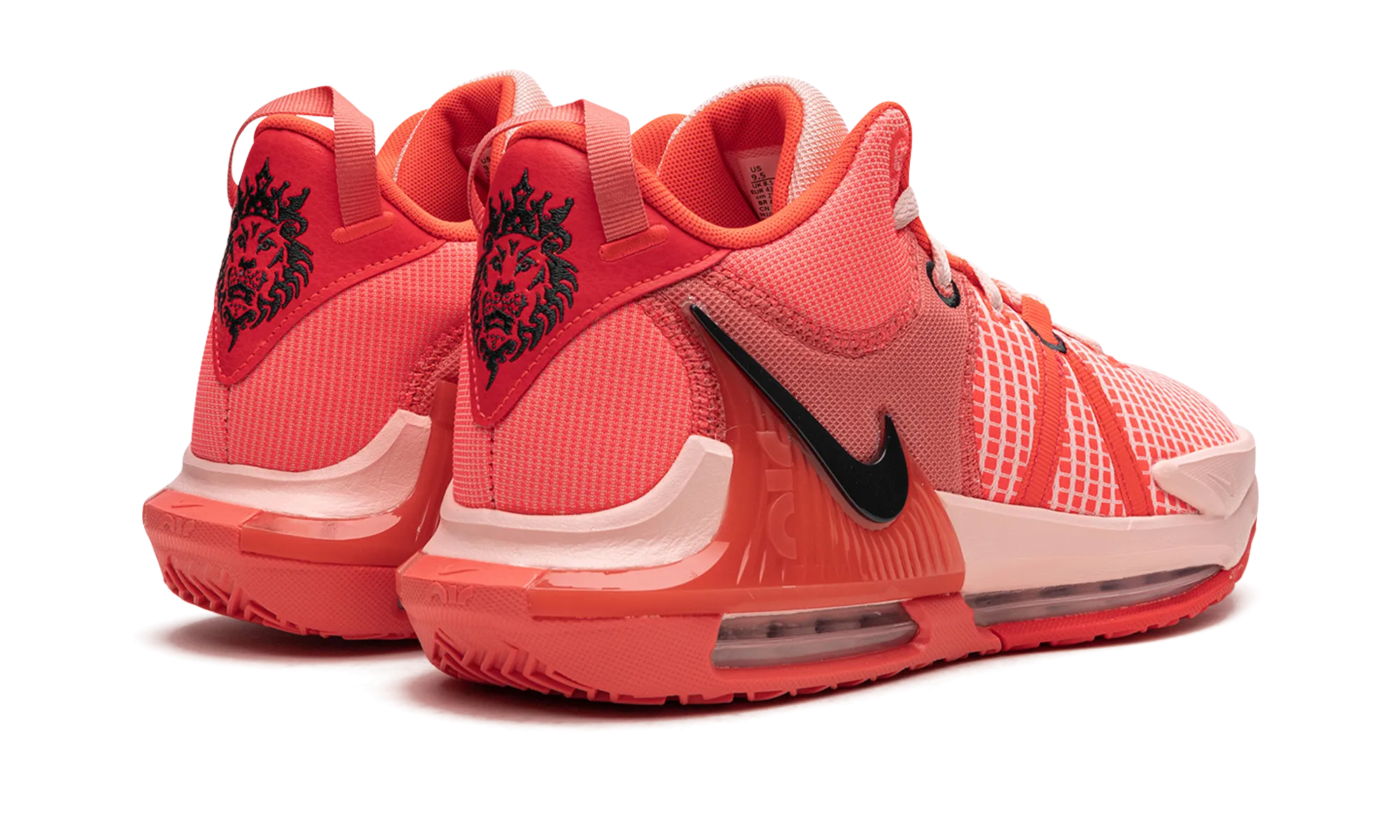 LeBron Witness 7 Breathable Airflow Net Tensile Knit Upper