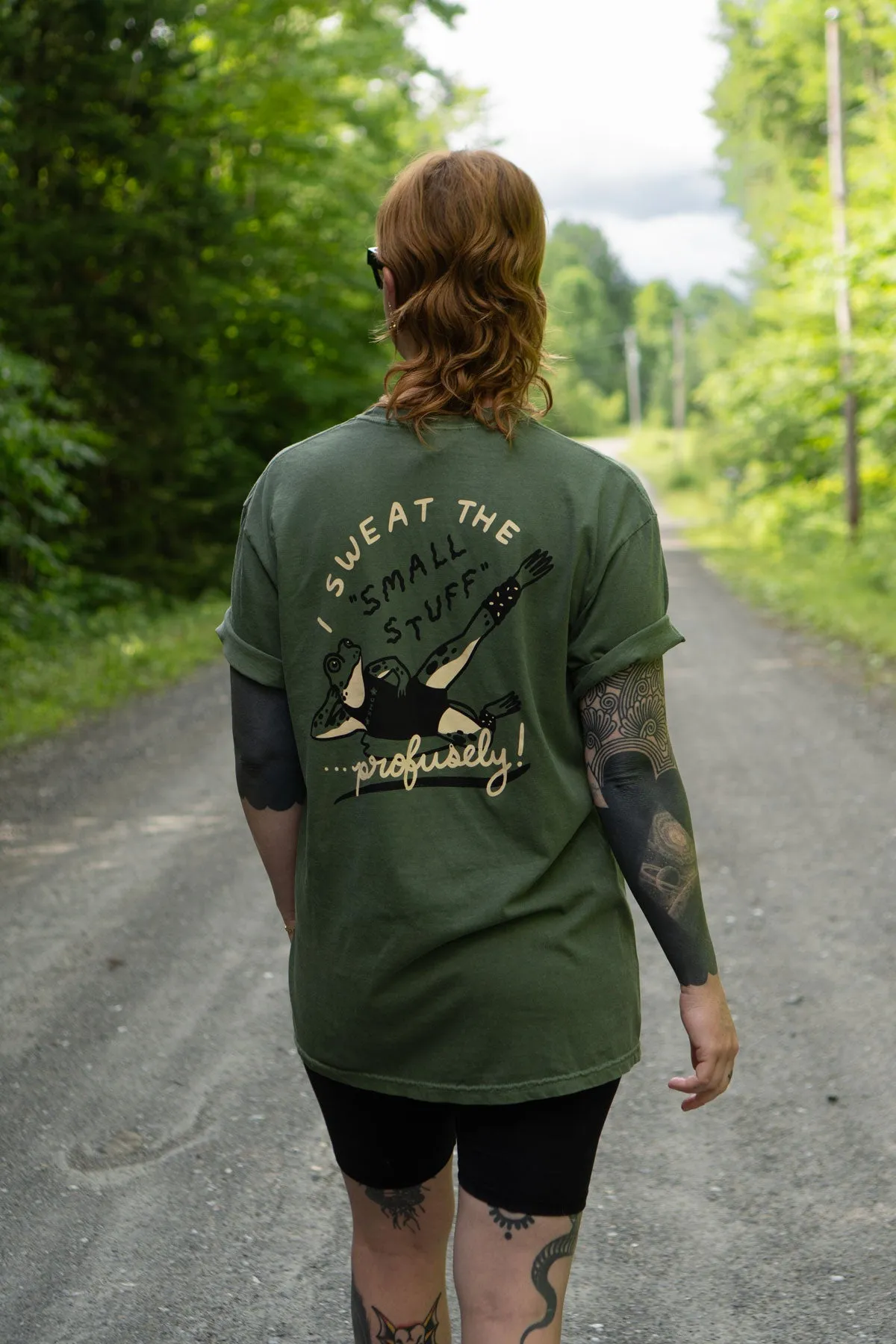 Sweat the Small Stuff T-Shirt Functional Wearable Classic Style Trend