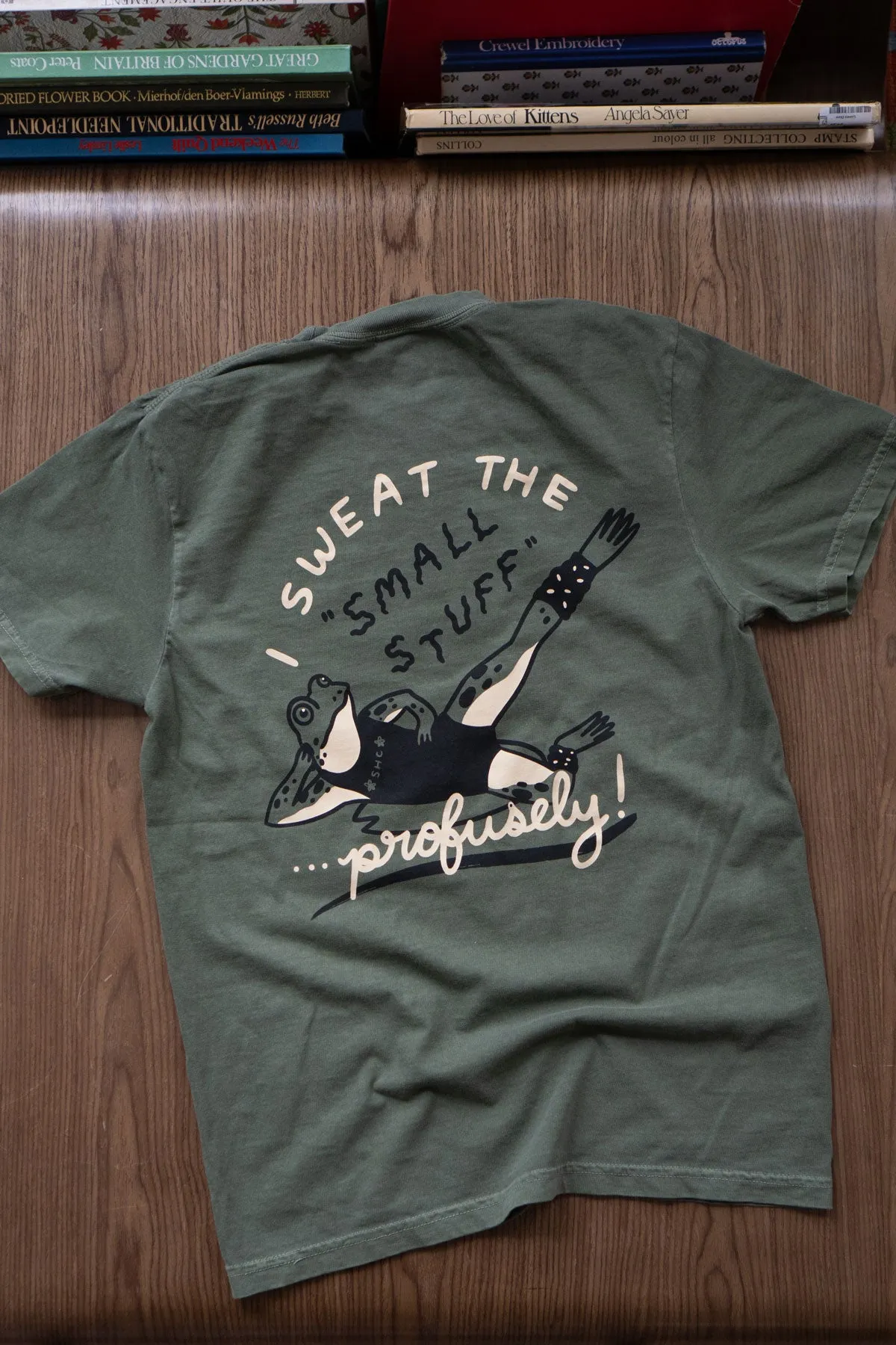 No Fade Technology cycling outfit Sweat the Small Stuff T-Shirt