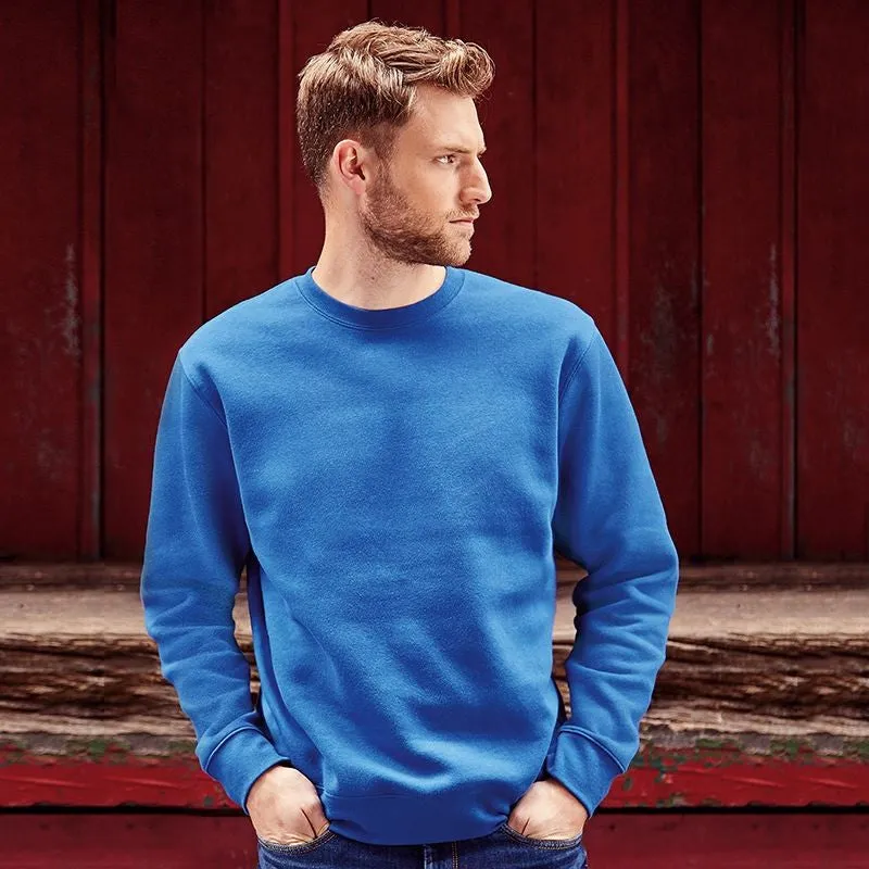 product weekday wear practicality Sweatshirt with set in sleeves | BLACK