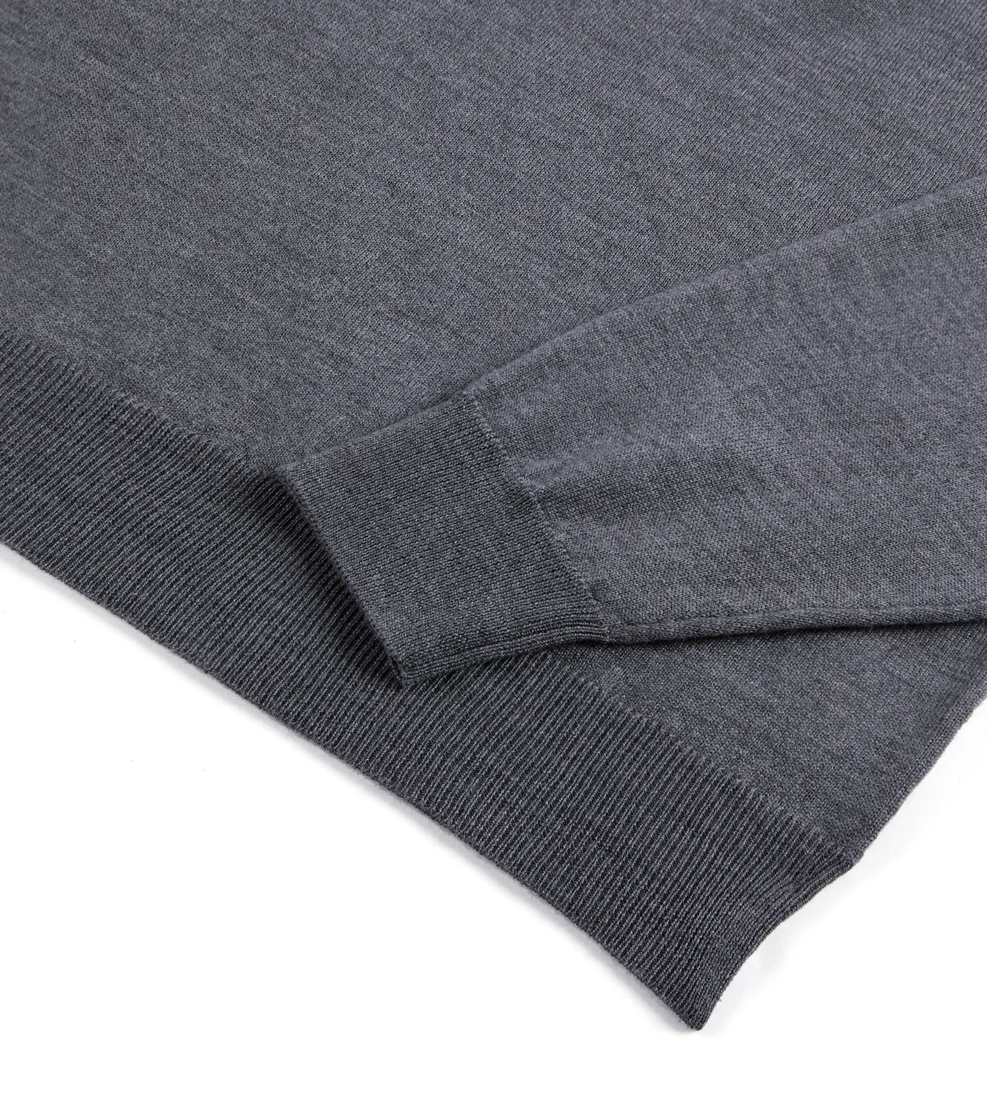 Adaptable Outfit Trunk Bennet Merino Button Neck Sweater: Grey