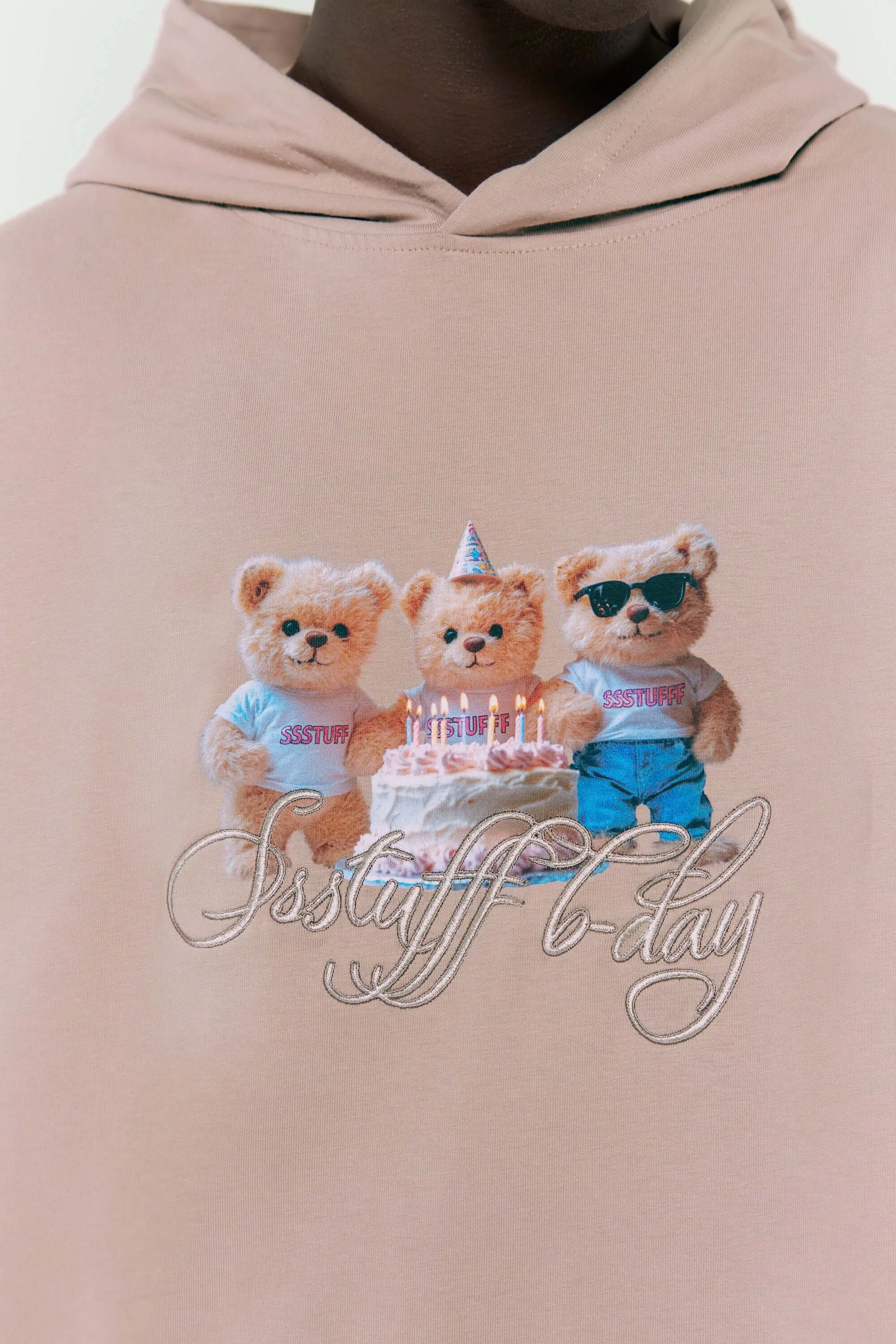 3 Bears Hooded LS Tee Universal Silhouette