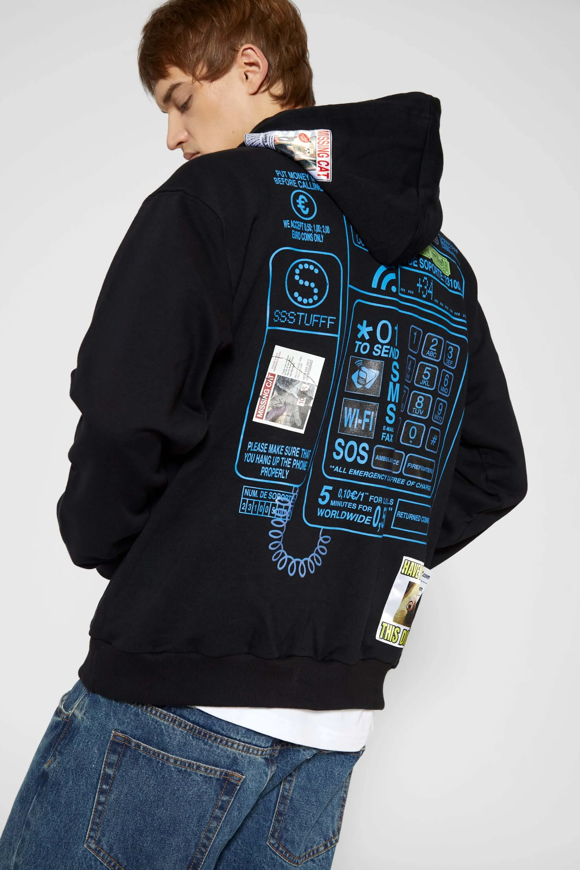 Snuggly Fit Telephone Booth Hoodie