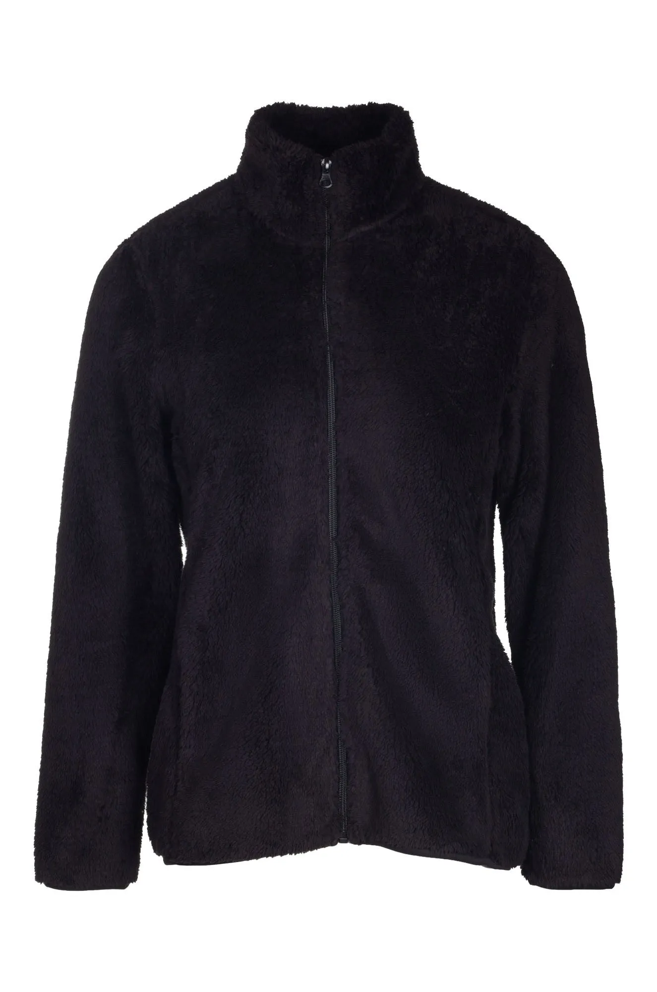 Teddy Fleece Jacket | Black | 3421B1 Laser Cut Airflow Vents