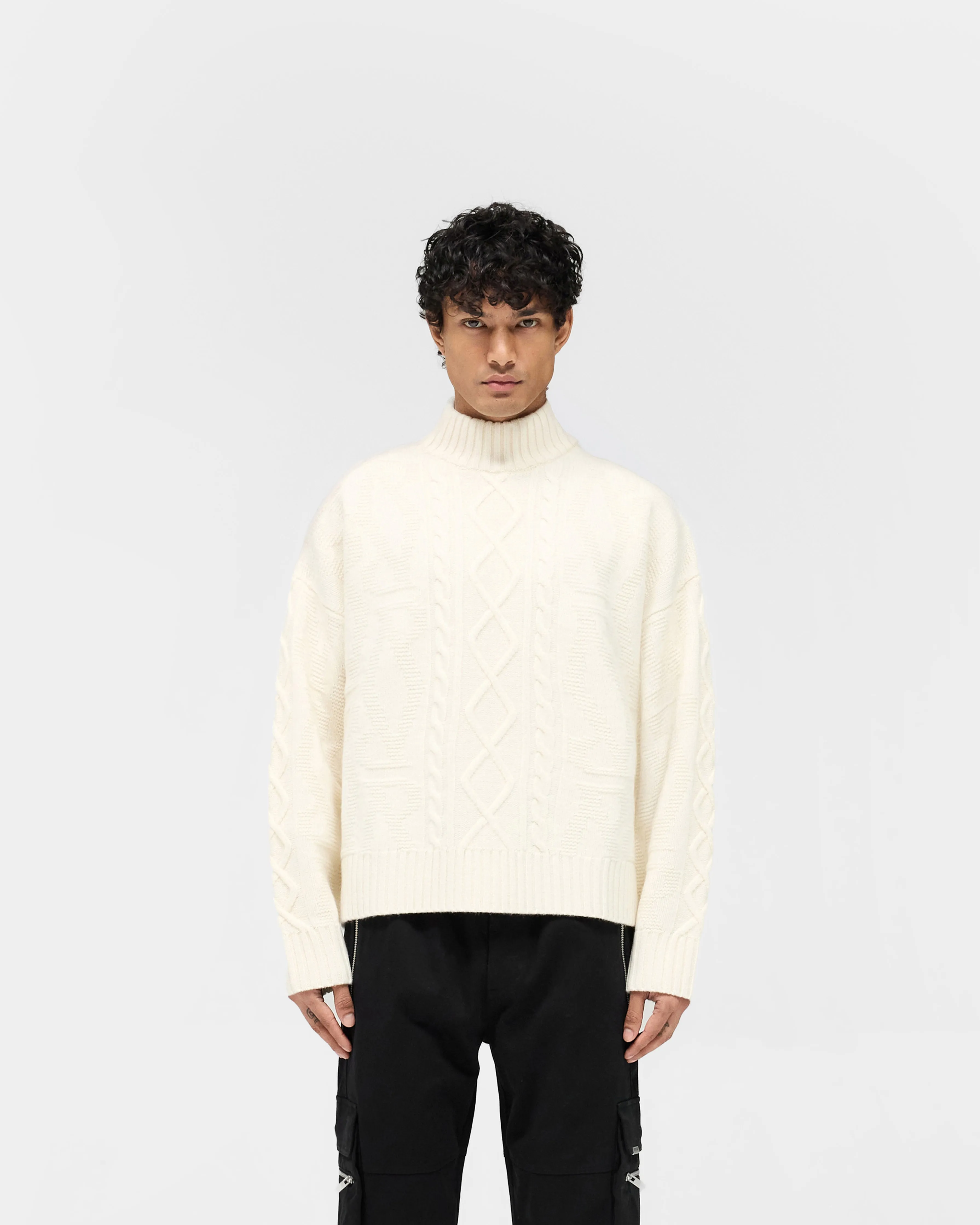 Gallagher Knit - Cream HypoallergenicFabric