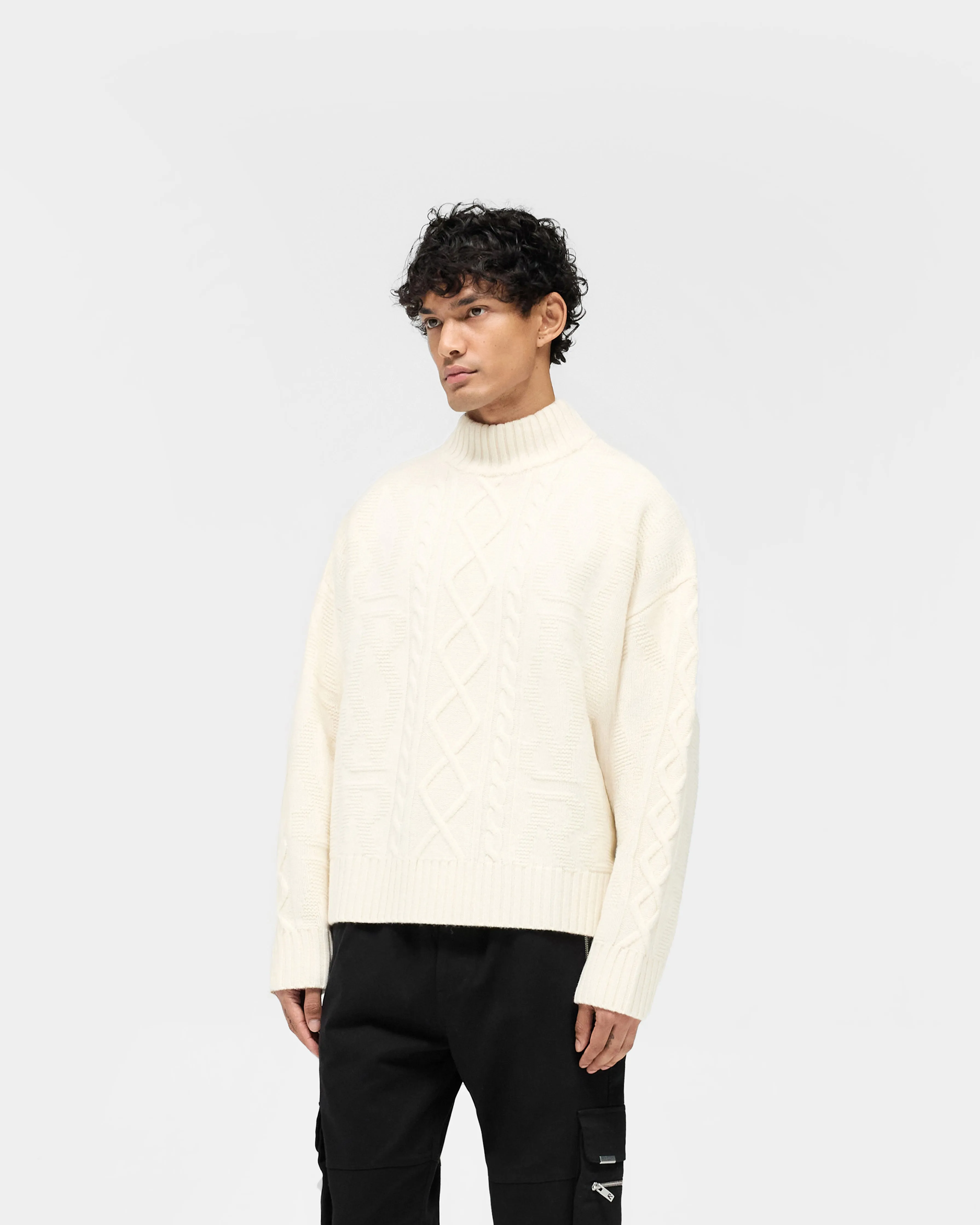 Gallagher Knit - Cream Tech Mood Casual dress