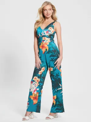 AntimicrobialTreatment Joy Mood Eco Green Emily Jumpsuit