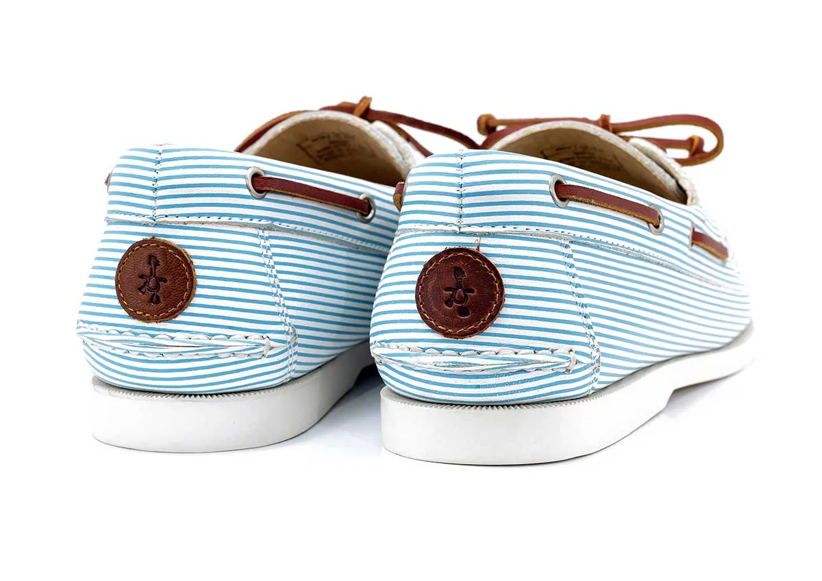 Every Journey The Classic Hinder Seersuckers Boat Shoe