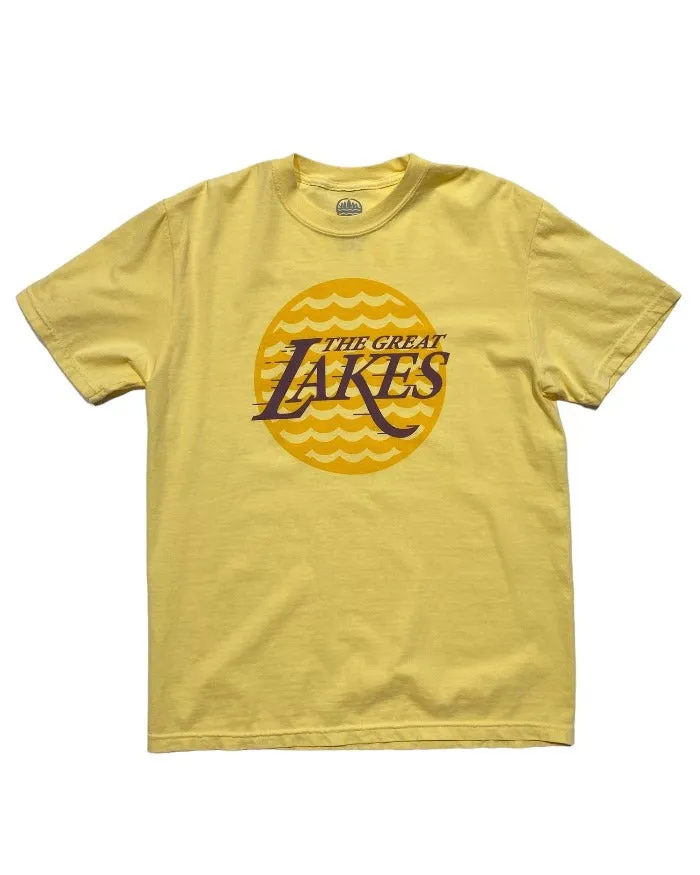 Stylish Look Minimal Comfort Wear The Great Lakes T-Shirt - Butter