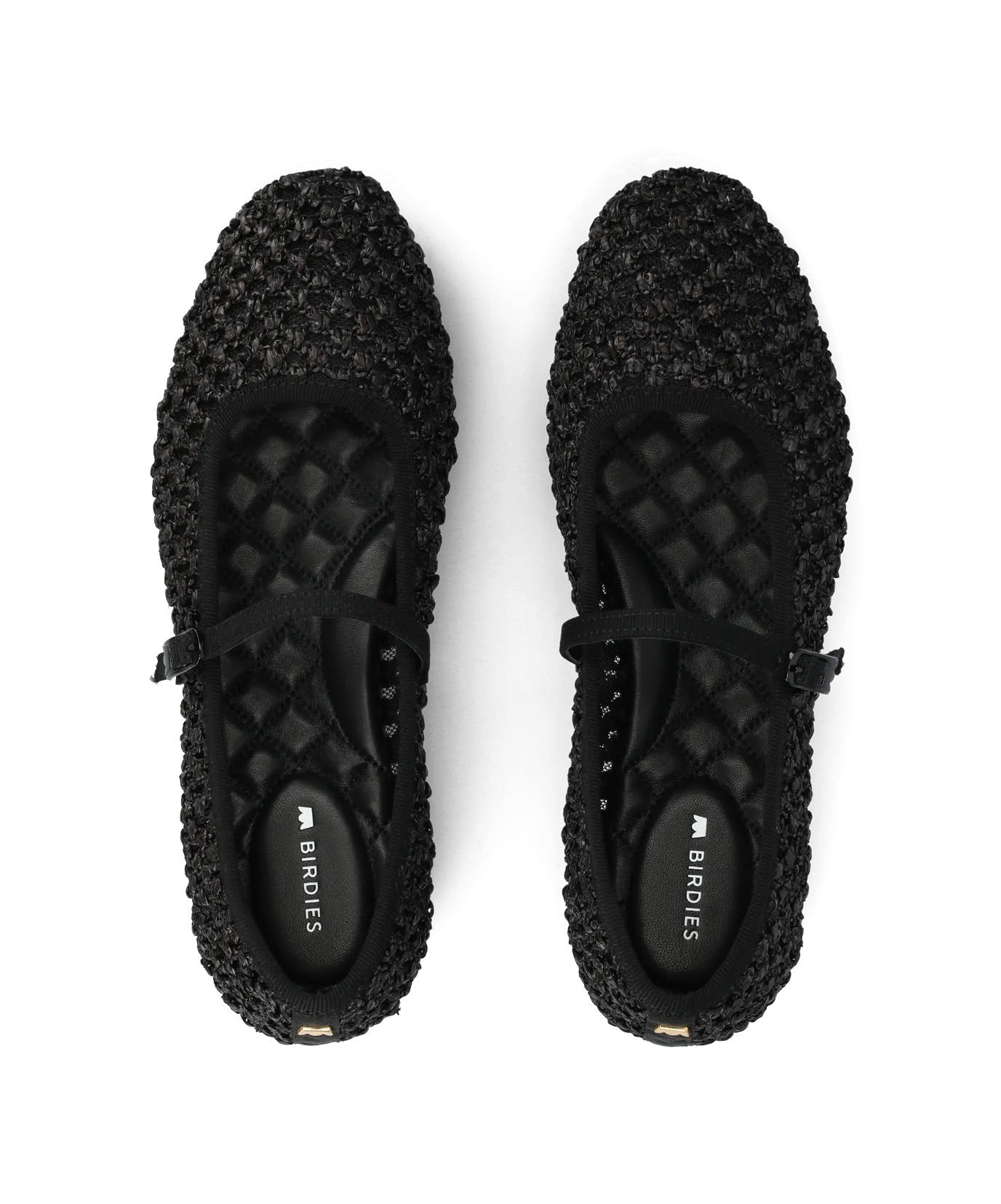 The Hummingbird Mary Jane - Black Openweave Durable Walk