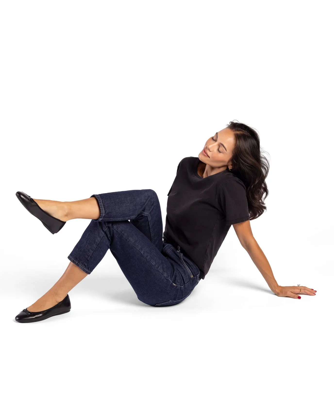 Foldable Build No Tie Style The Hummingbird - Noir Leather