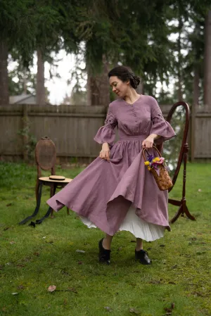 The Meg??23 Dress with short sleeves Back Glow Fresh Texture