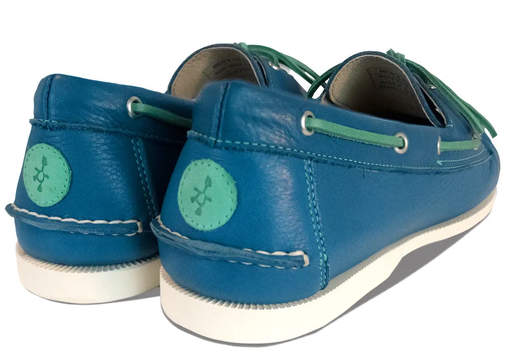 The Pebble Blues Boat Shoe Concert Fit Style Basic