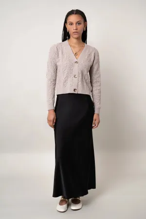 EasyAdjustment The Pointelle Vine Cardigan