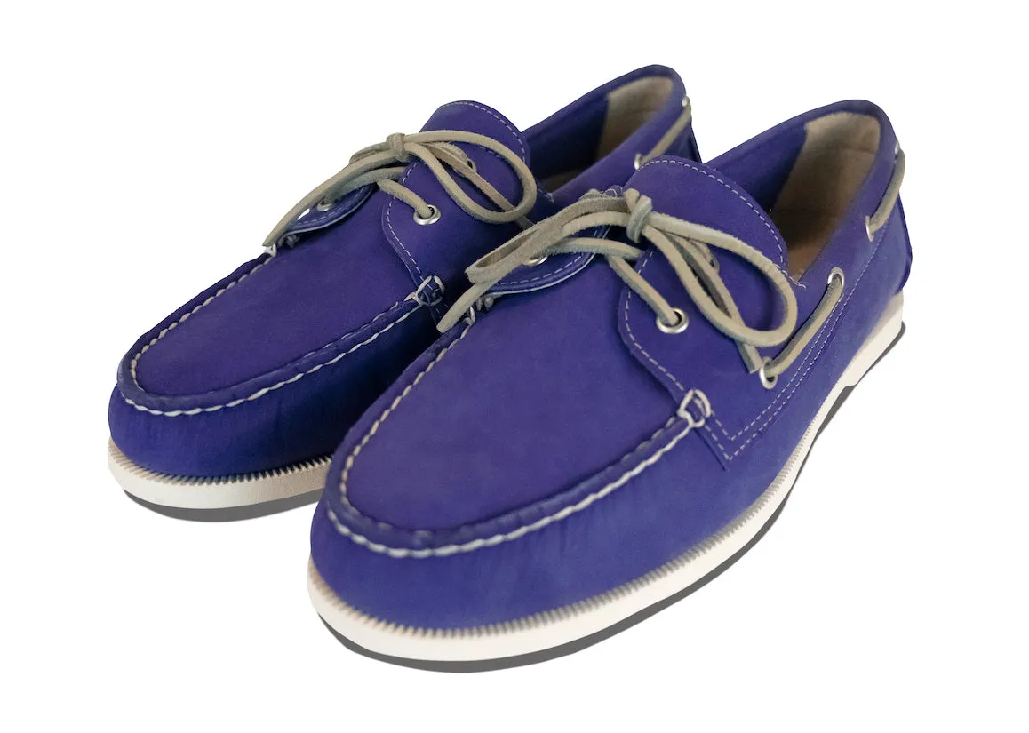 The Royal Purps Boat Shoe All Day Fit Padded Touch