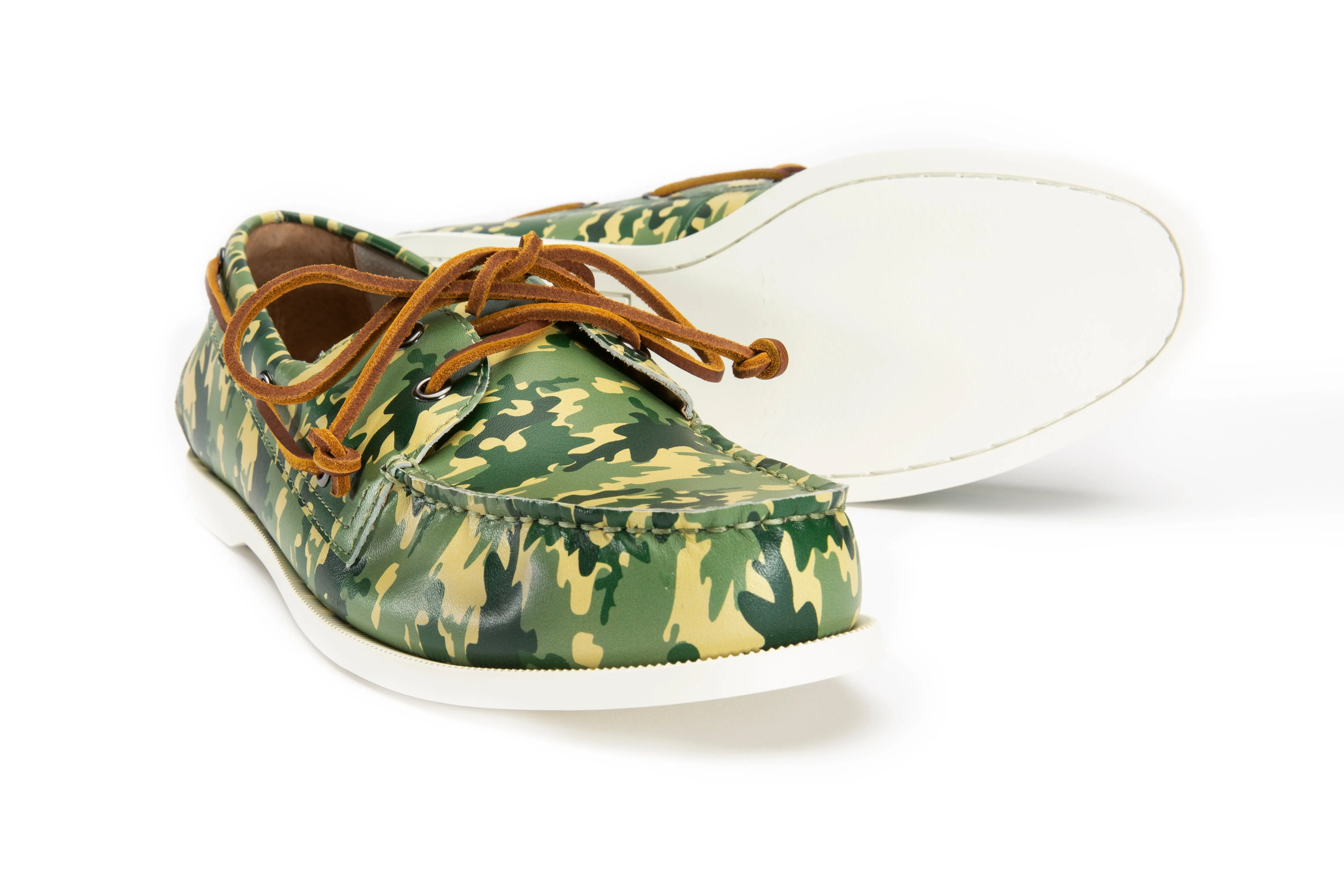 The Rugged Camos Boat Shoe Neat Shape