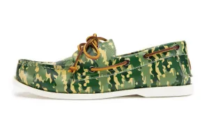 Sport Look Compact Style The Rugged Camos Boat Shoe