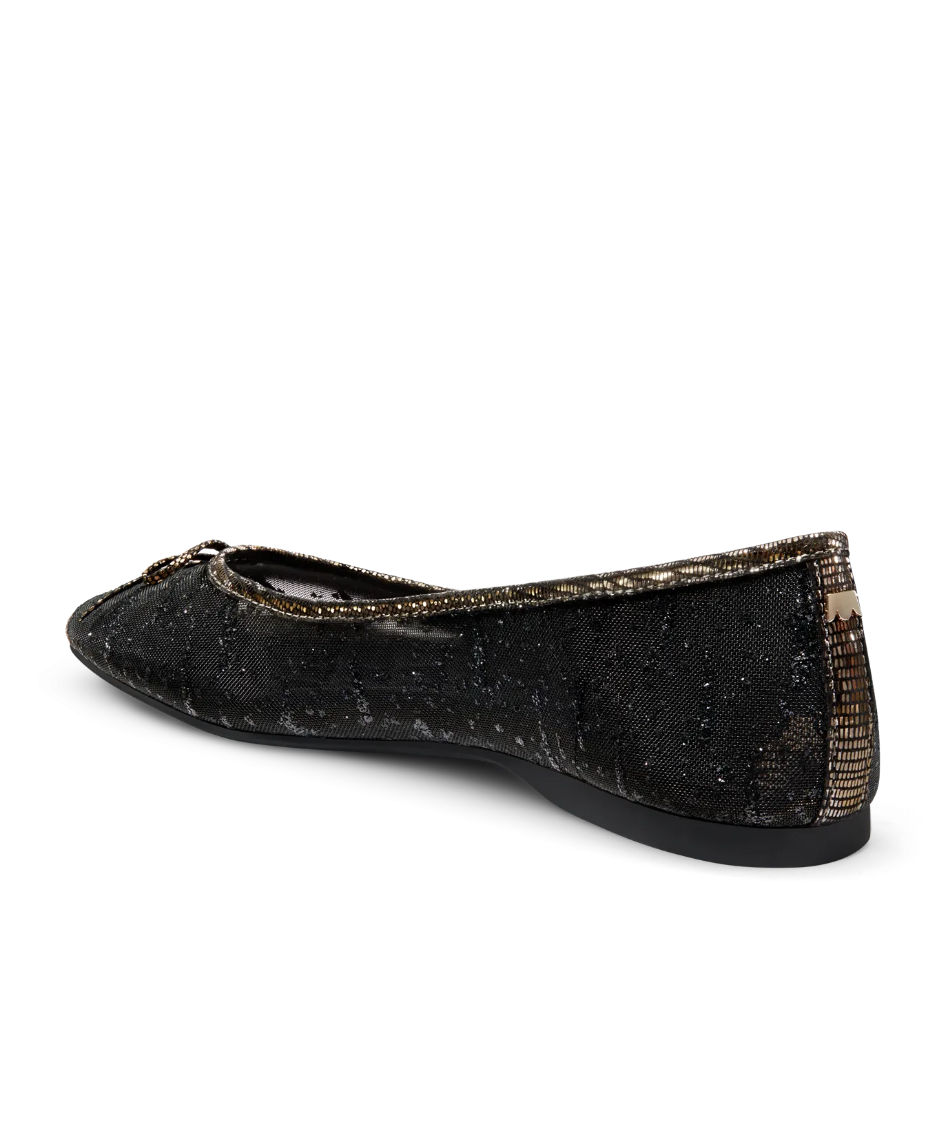 Tunnel Walk Lightweight Cushioned Sole The Songbird - Black Mesh Sparkle