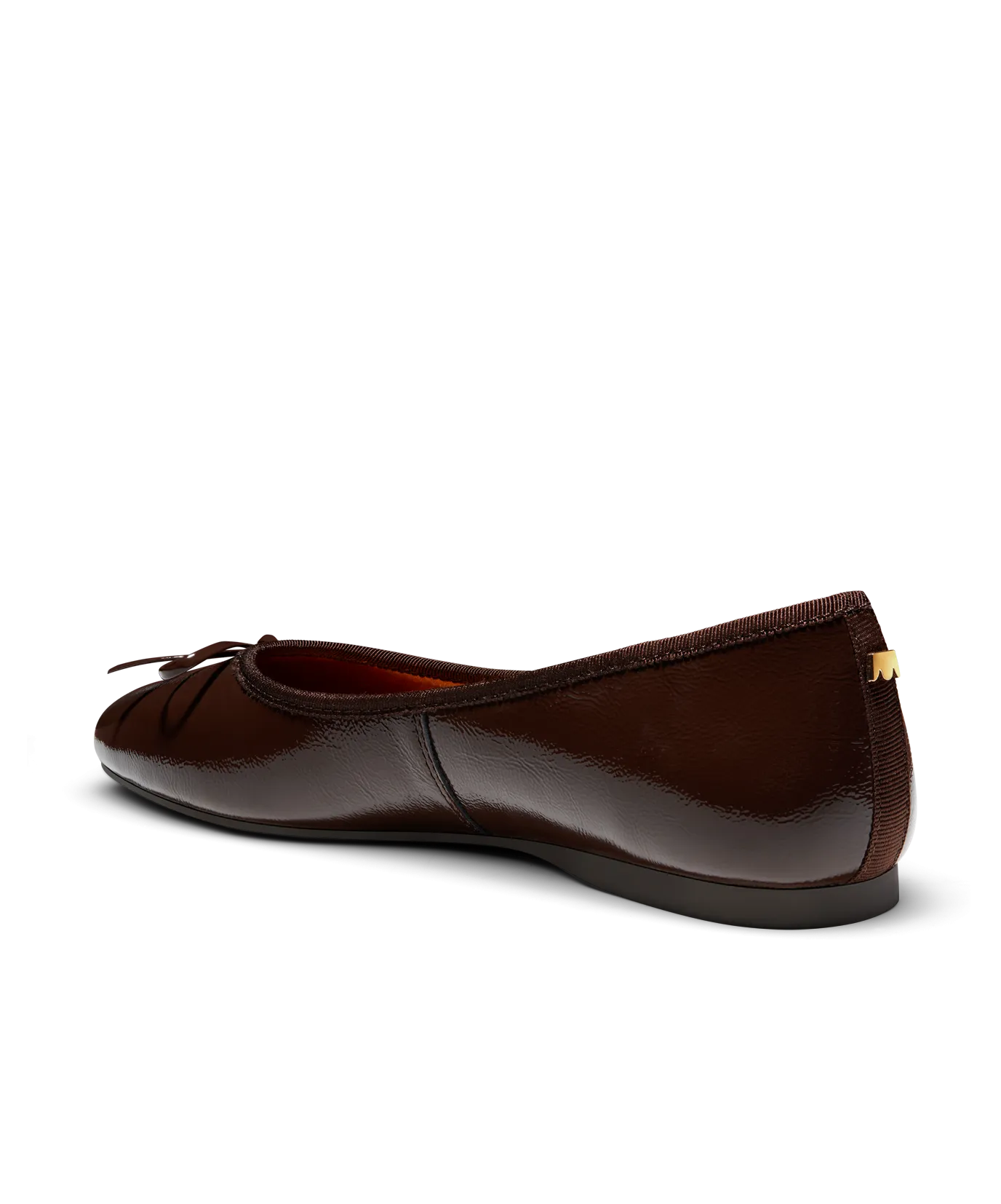 The Songbird - Mahogany Patent Leather Adaptive Lacing Mechanism Arch support