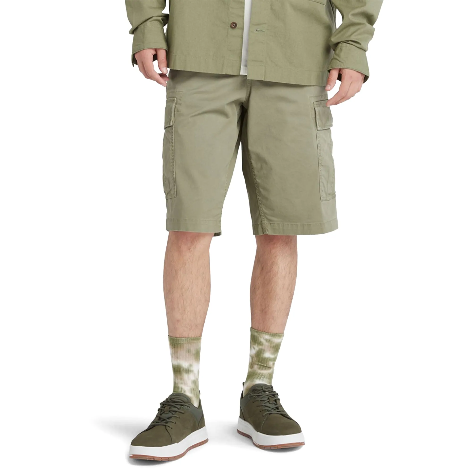 Timberland Outdoor Relaxed Cargo Short - Cassel Earth plus-size choice Slim Waist