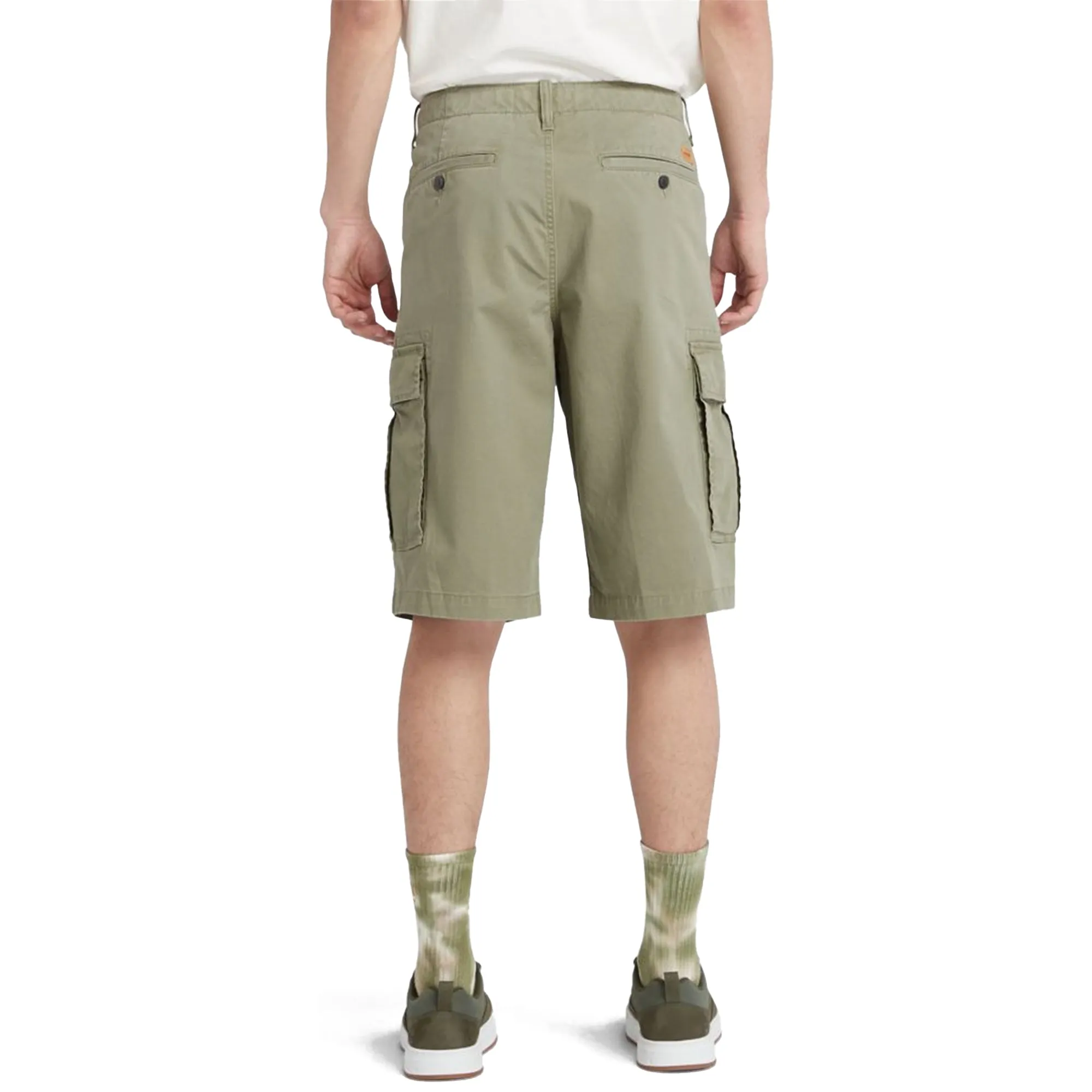 Timberland Outdoor Relaxed Cargo Short - Cassel Earth Poolside Wear Cooling Mesh Lining
