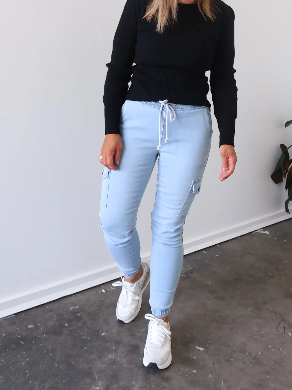 Jordy Jeans - Light Blue Flexible Use Easy Fit