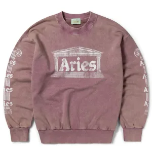 Aries Womens Aged Ancient Column Sweat Pink skiing suitable fit test