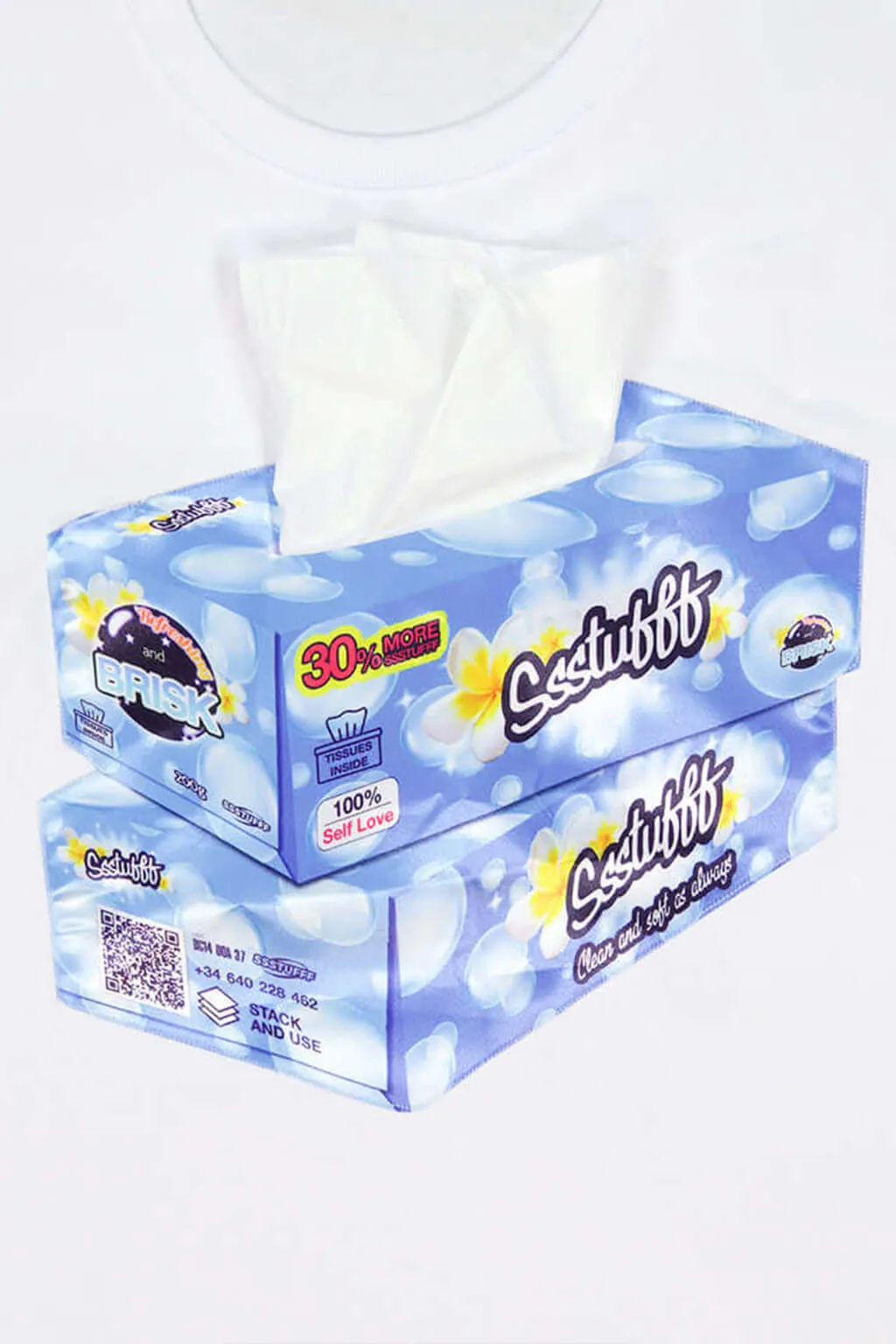 Cool and Comfortable Kids clothing Tissue Paper Box Tee