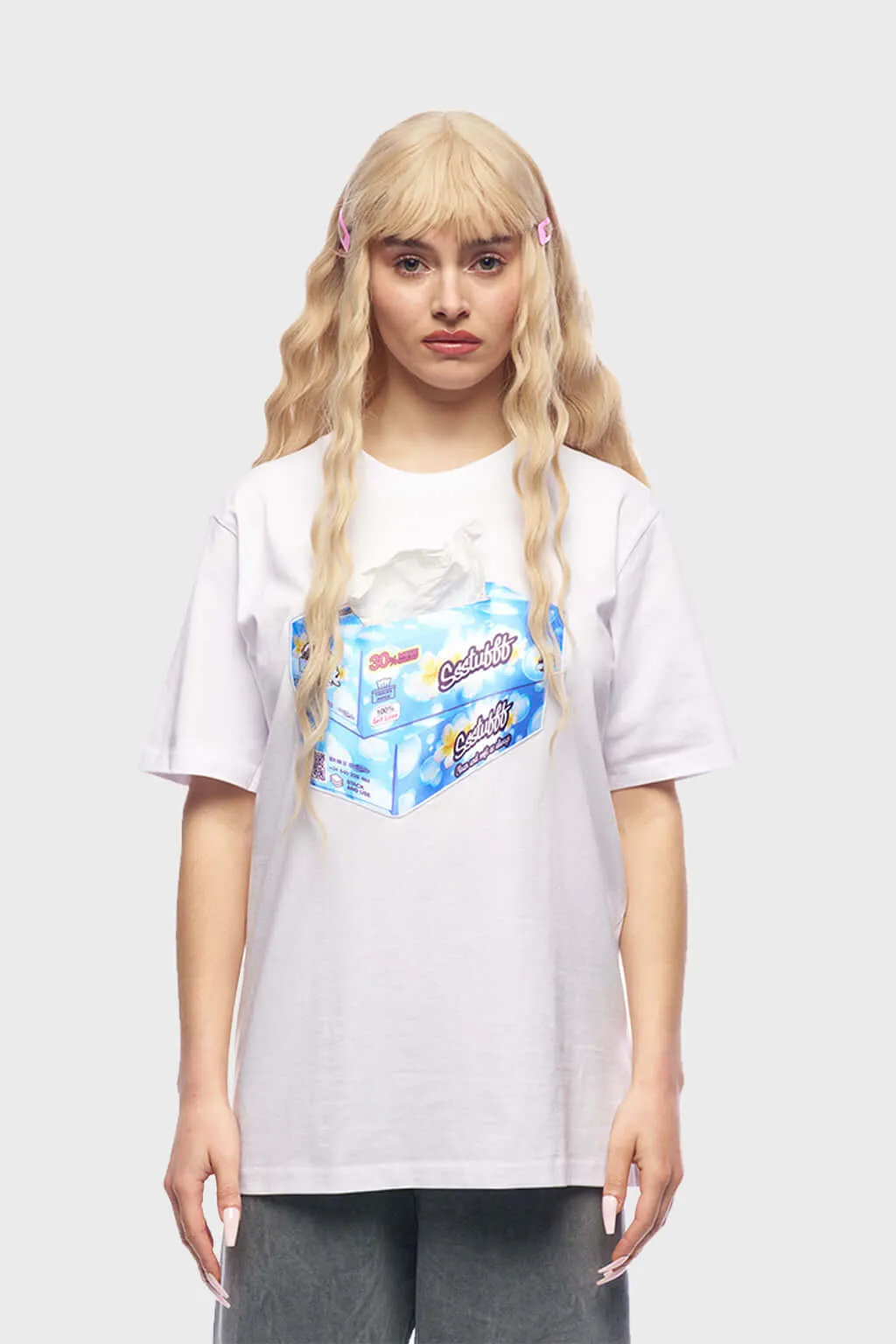 Tissue Paper Box Tee Weekend Essential Retro