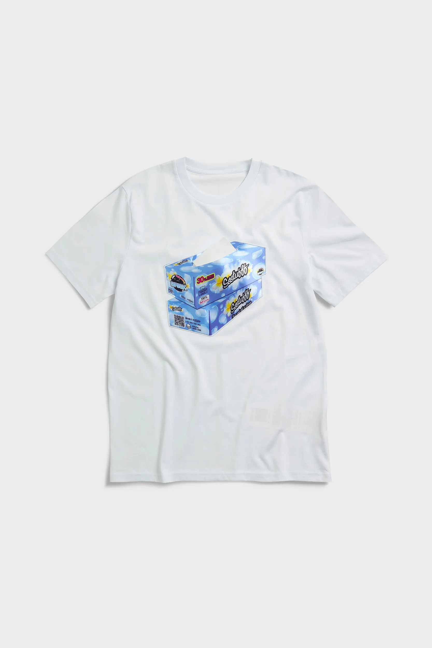 V-Neck Tissue Paper Box Tee