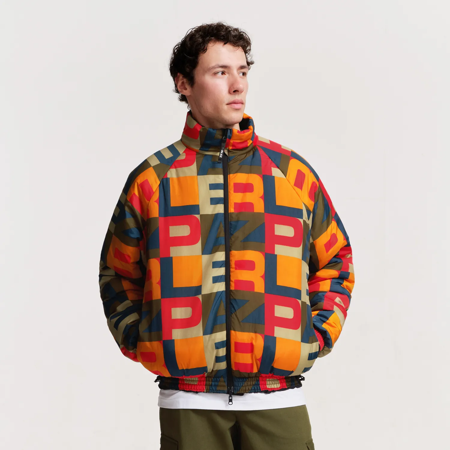 Toast Reversable Jacket Black Subtle Fashion Fit Kangaroo Pocket