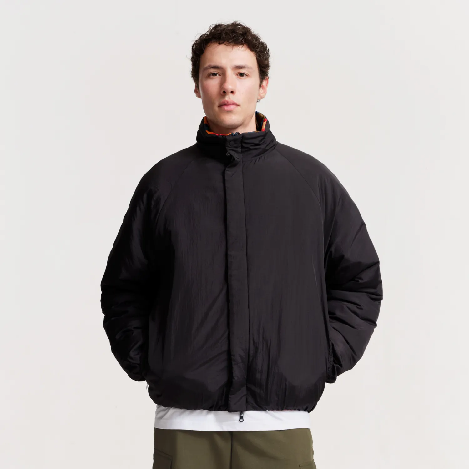 Warm Layers Toast Reversable Jacket Black