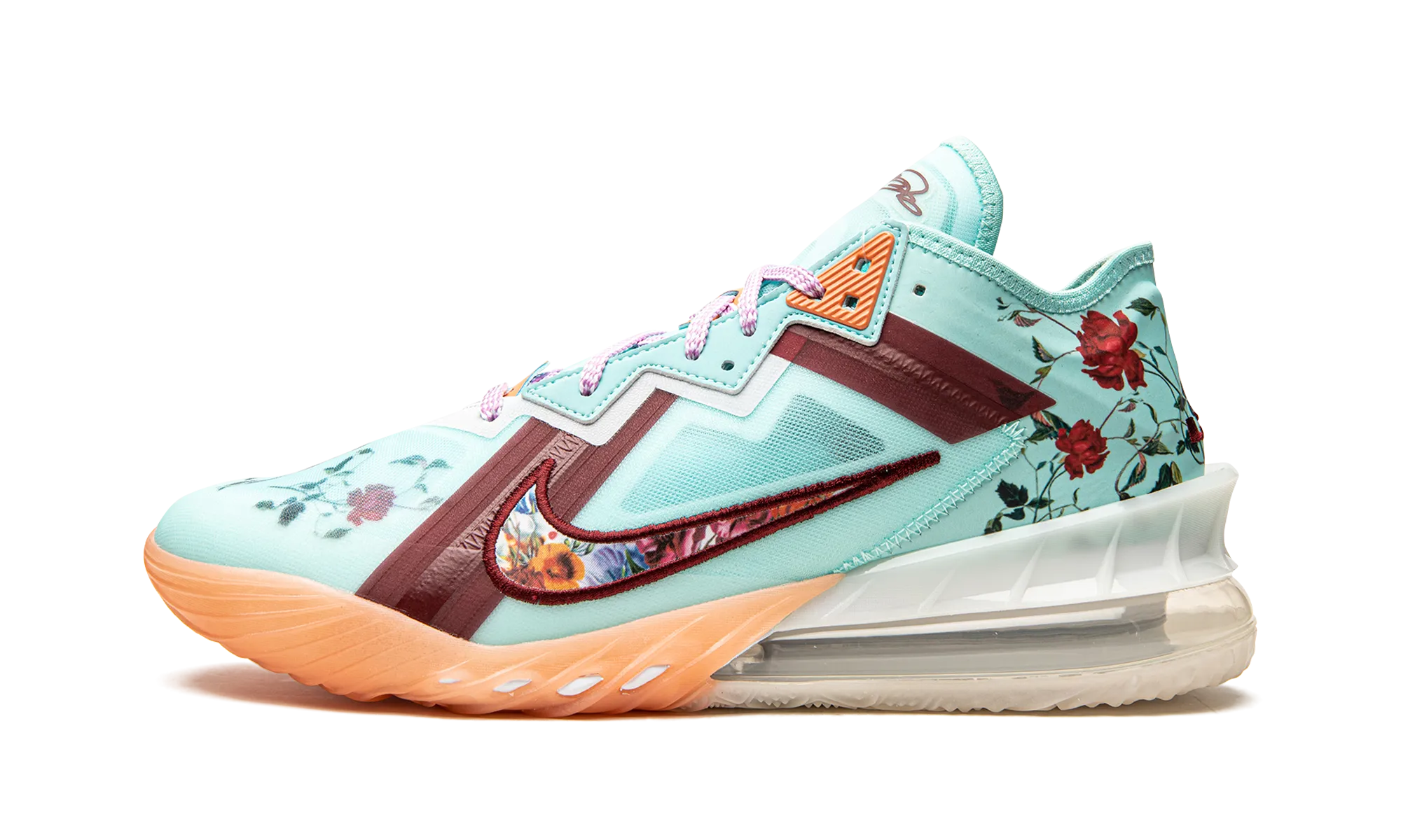 Anti Slip Outsole Pattern LeBron 18 Low "Mimi Plange - Daughters"