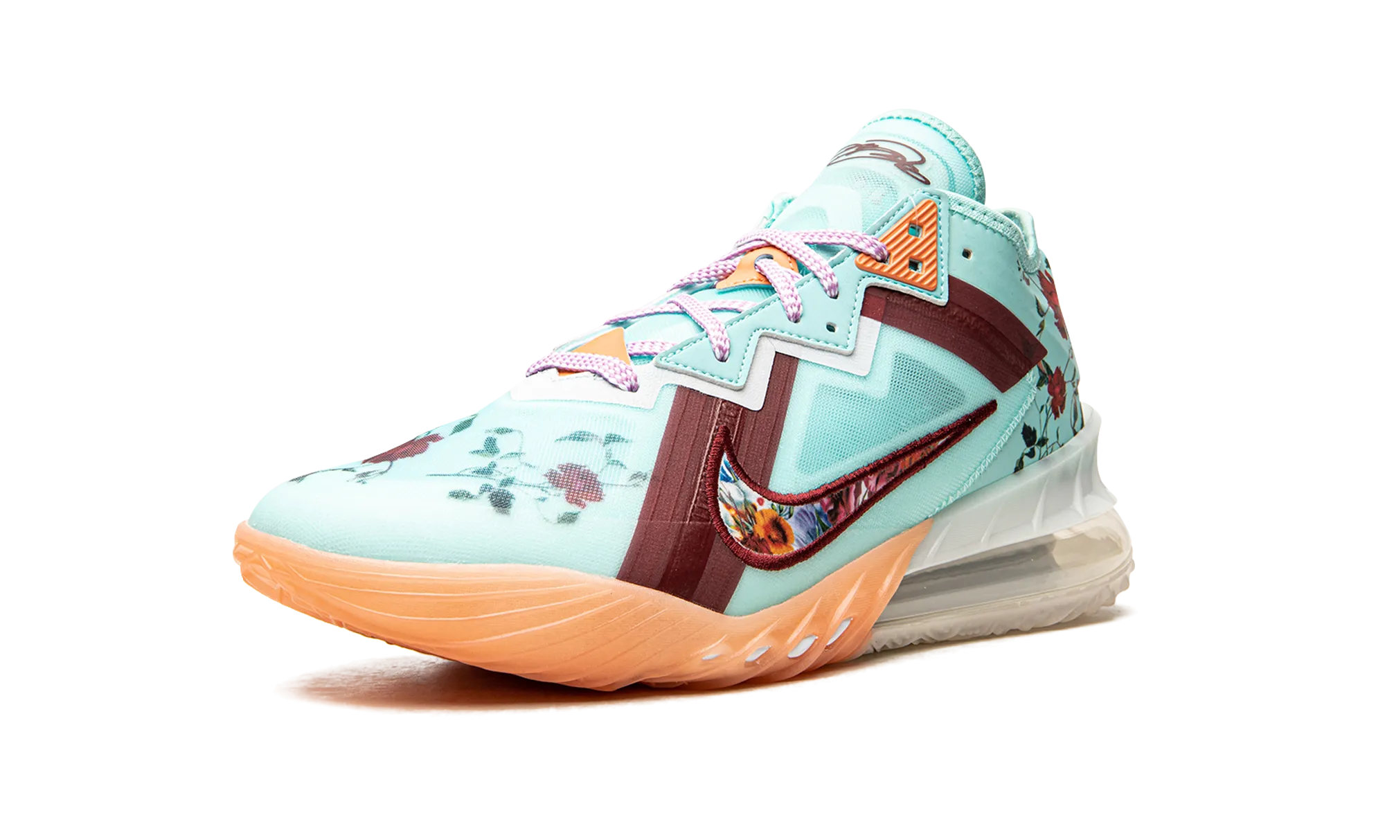 LeBron 18 Low "Mimi Plange - Daughters" Lightweight Mesh Materials morning running