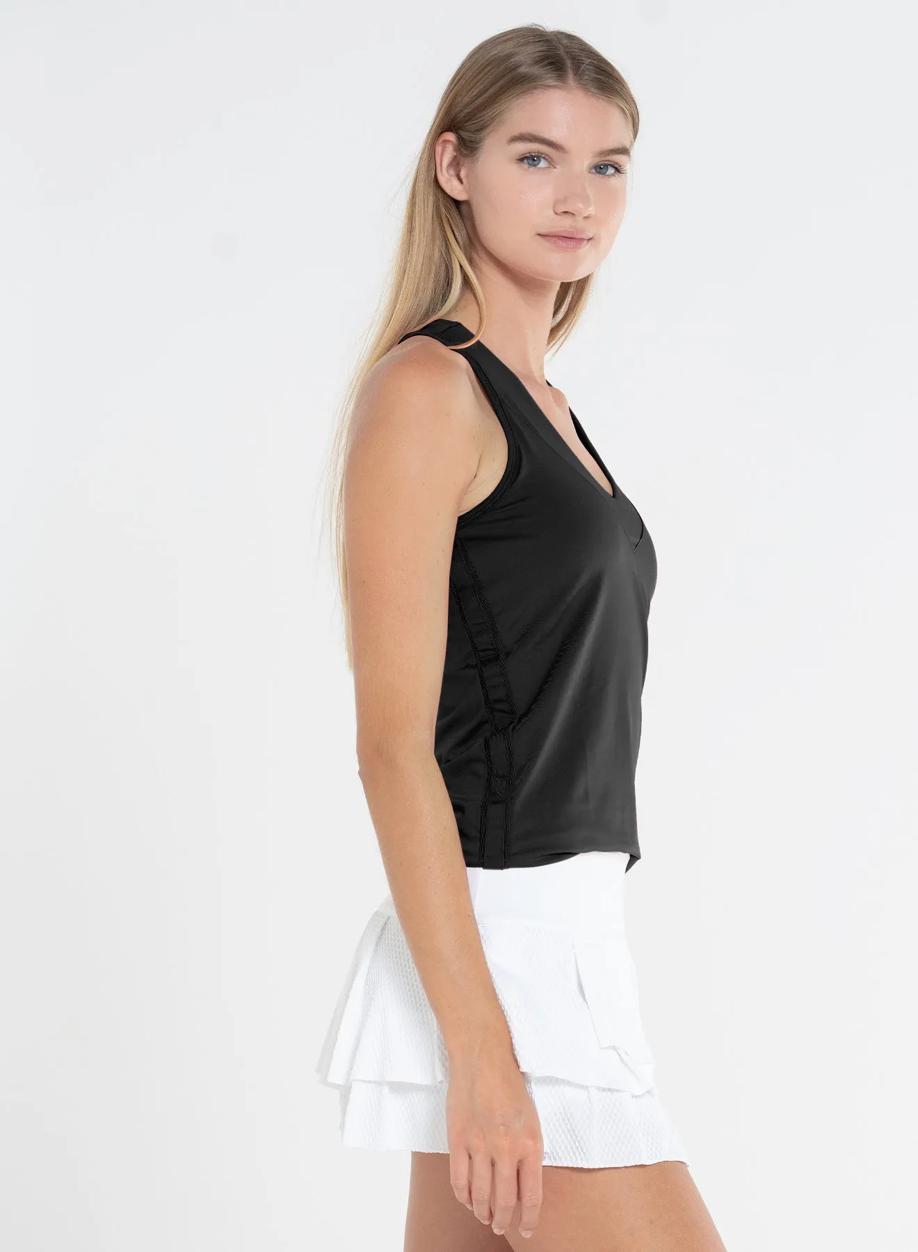 V Neck Tank Active Look