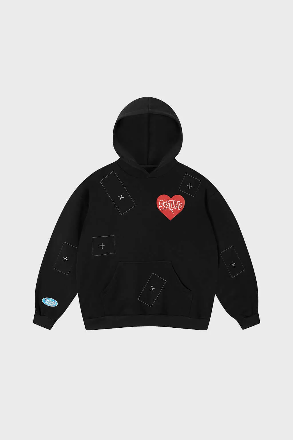 Minimal Fit aesthetic features Operation Game Hoodie(Cuttable)