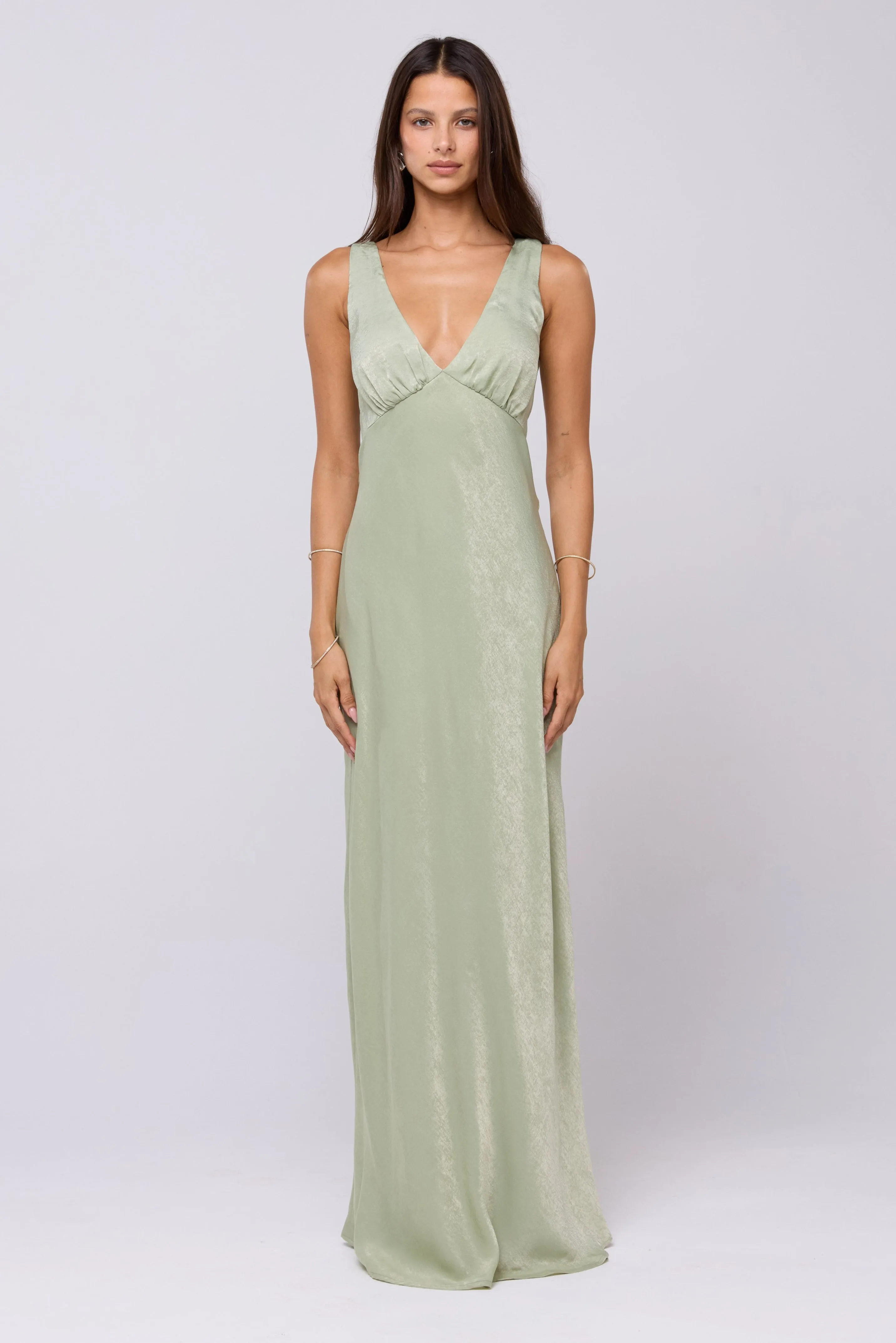 MoistureWickingTechnology Trendy Design Violet Maxi in Sage