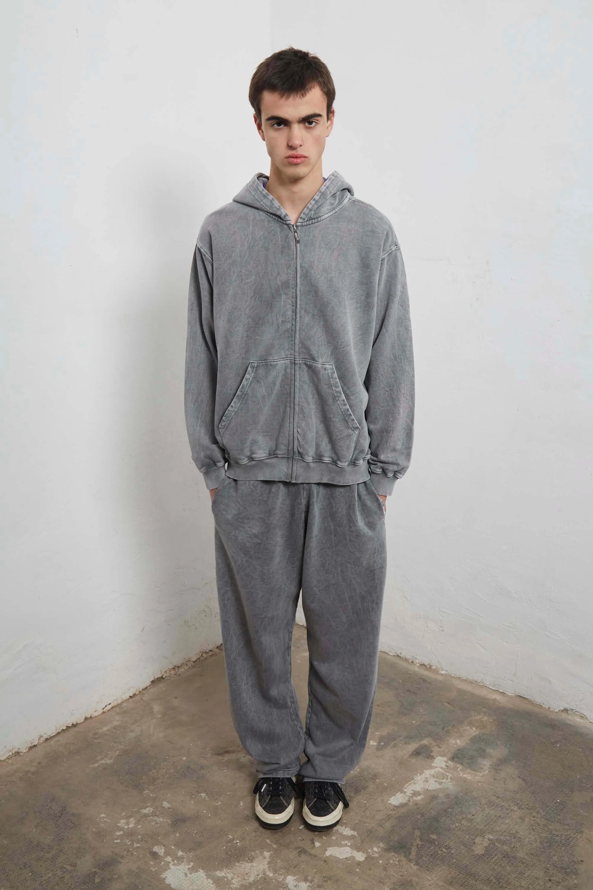 product fringe edginess Mini Logo Zip-Up