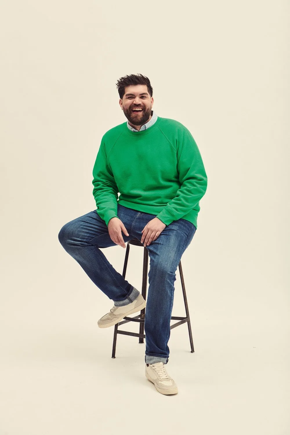 Raglan Sweatshirt | BLACK Street Ready product graduation elegance