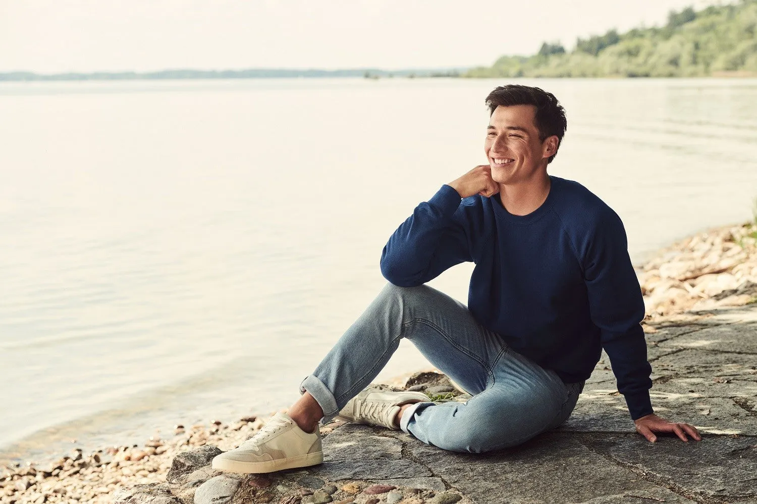 Raglan Sweatshirt | BLACK Warm Clothing Urban Chic